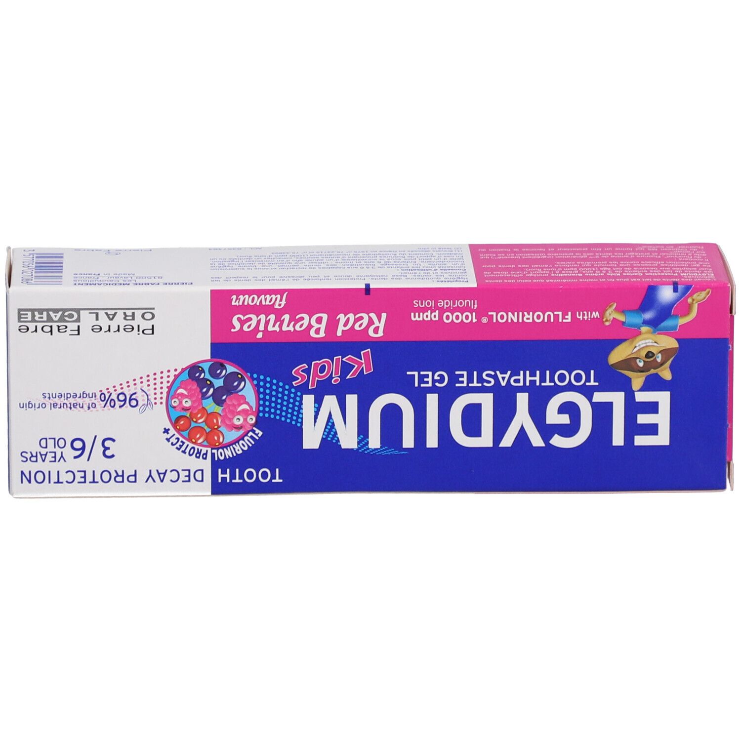 Elgydium Kids Tandpastagel met Fluorinol | Grenadinesmaak