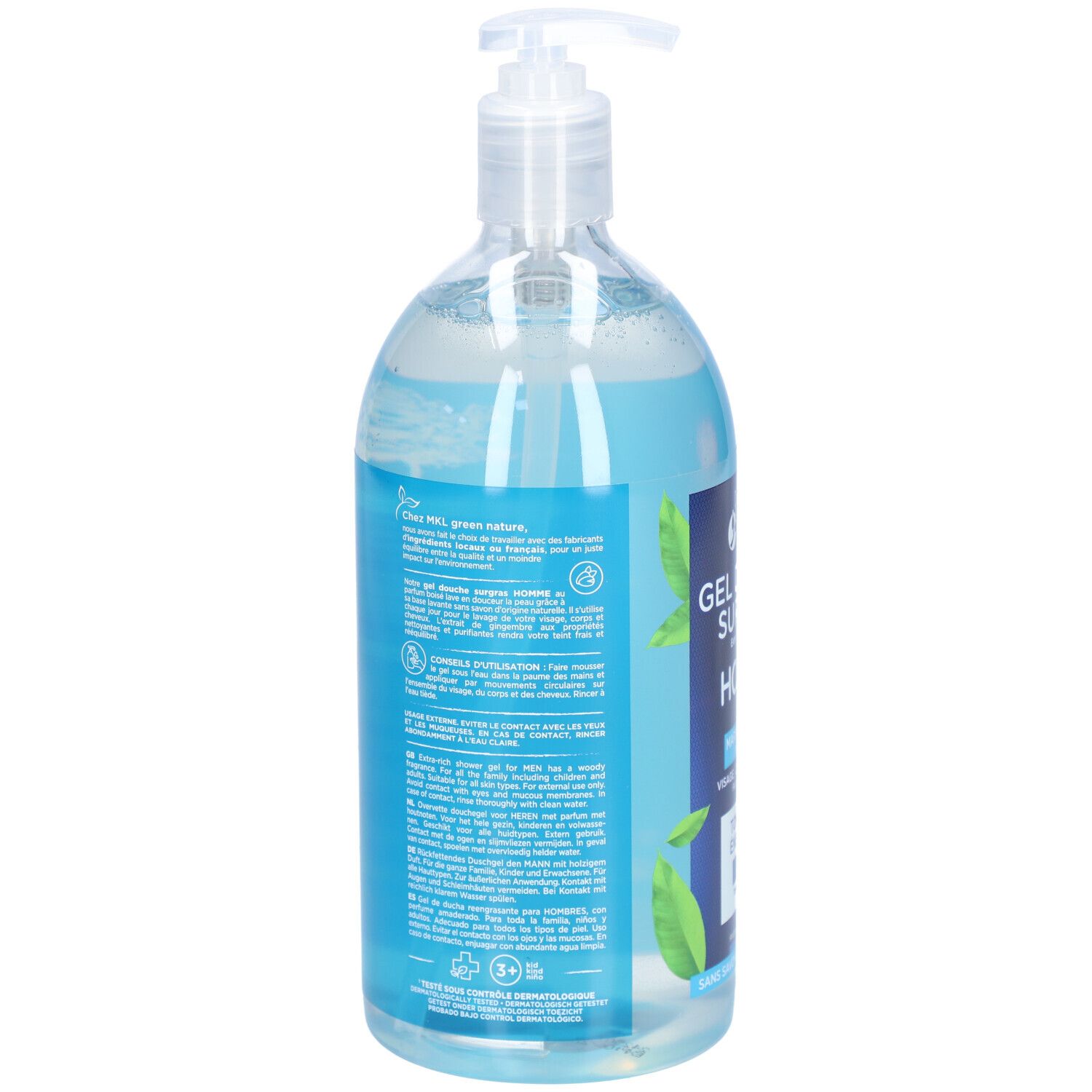 MKL Gel douche Homme - Marine sauvage