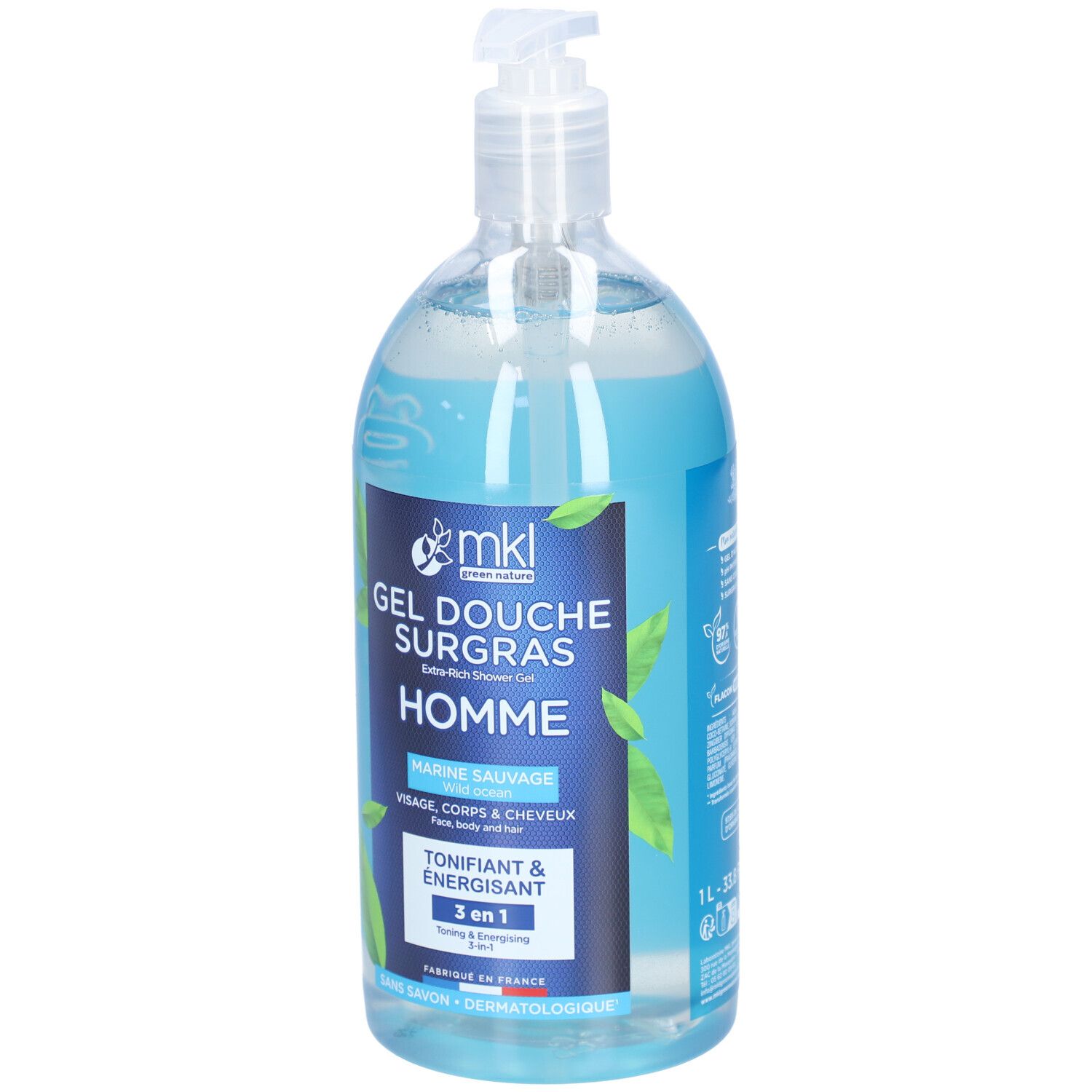 MKL Gel douche Homme - Marine sauvage