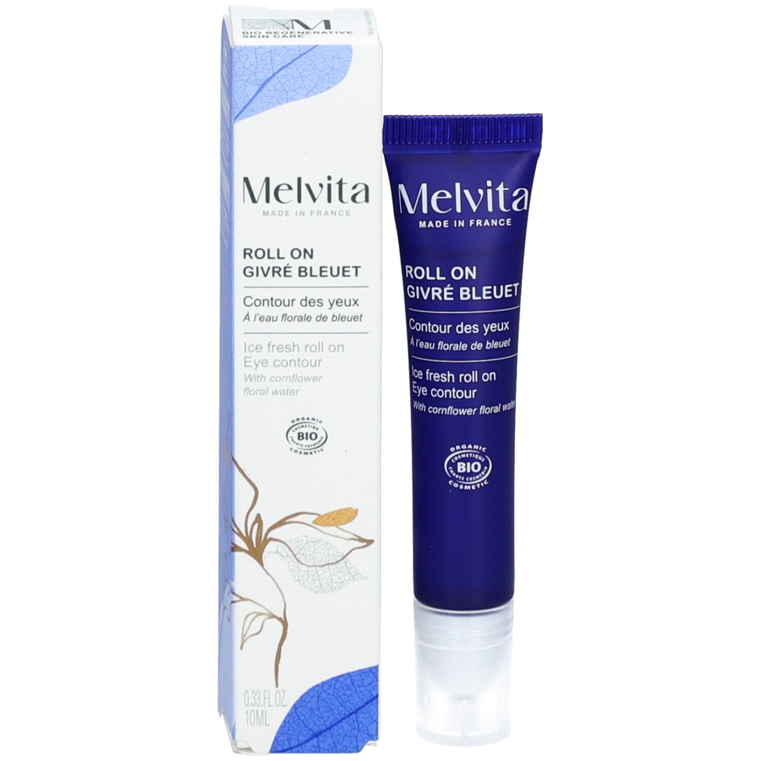 MELVITA ROLL ON GIVRE BLEUET 10ML