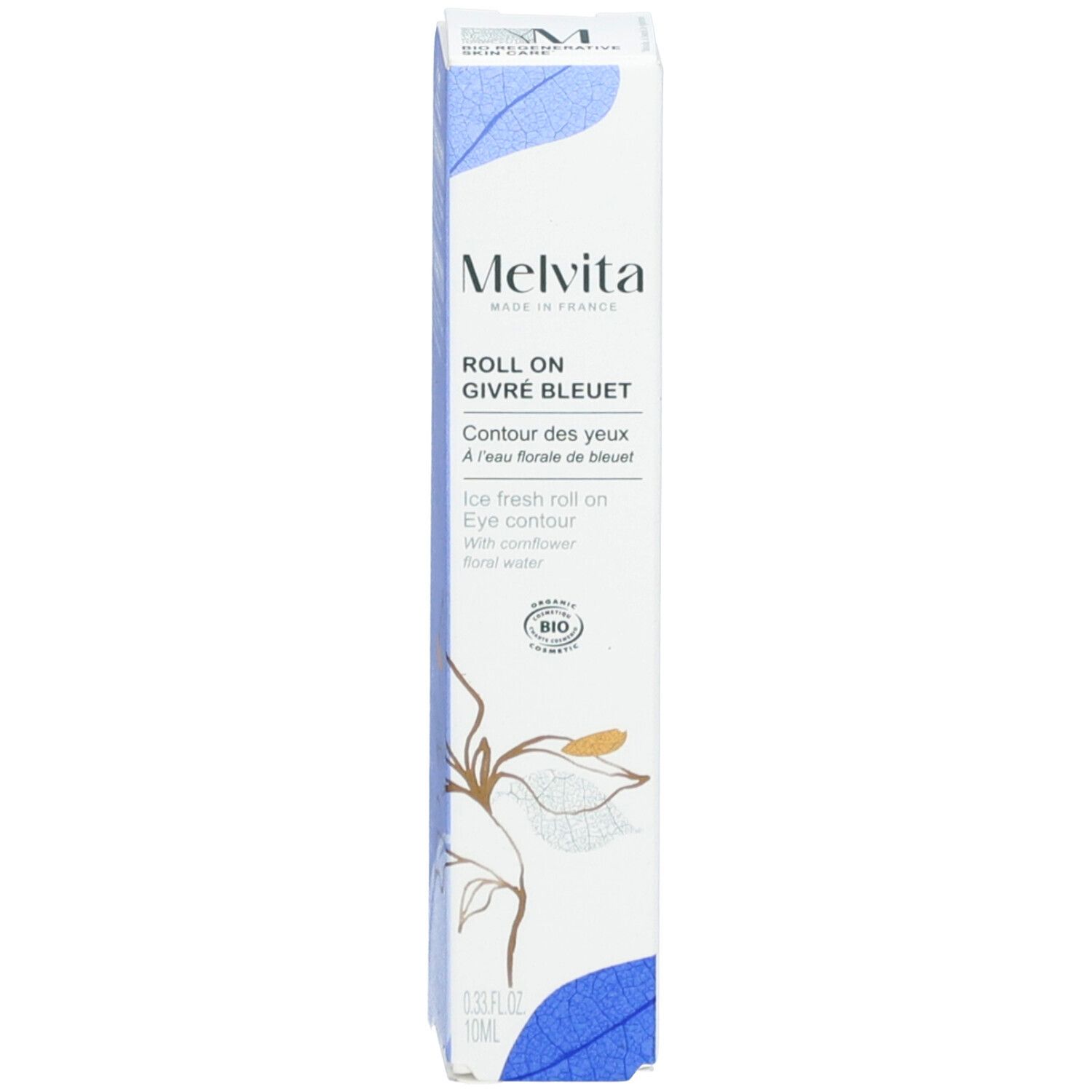MELVITA ROLL ON GIVRE BLEUET 10ML