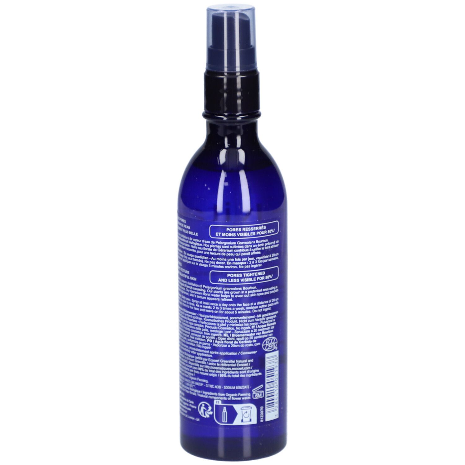 Melvita Eau Florale de Géranium Perfectrice de Peau