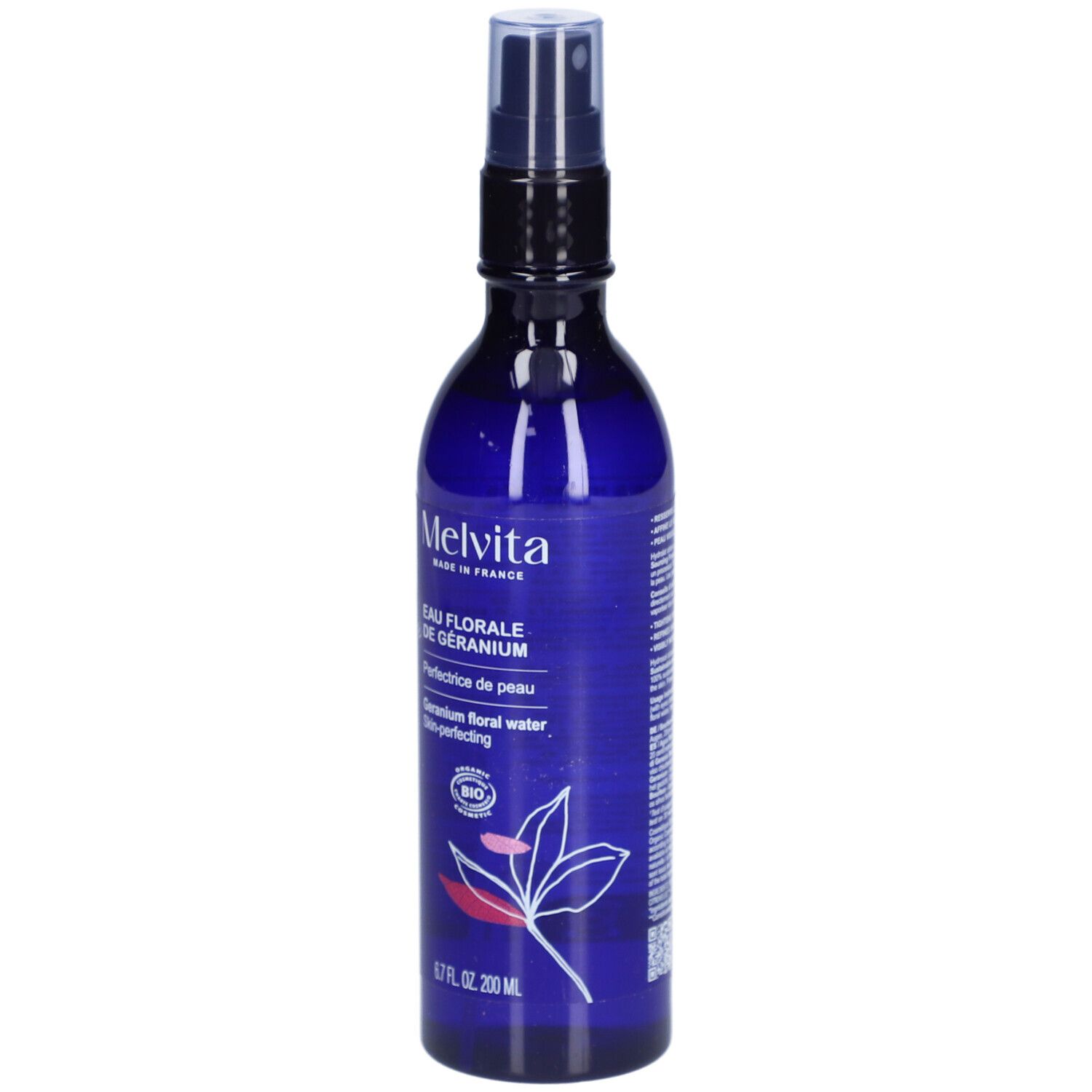 Melvita Eau Florale de Géranium Perfectrice de Peau