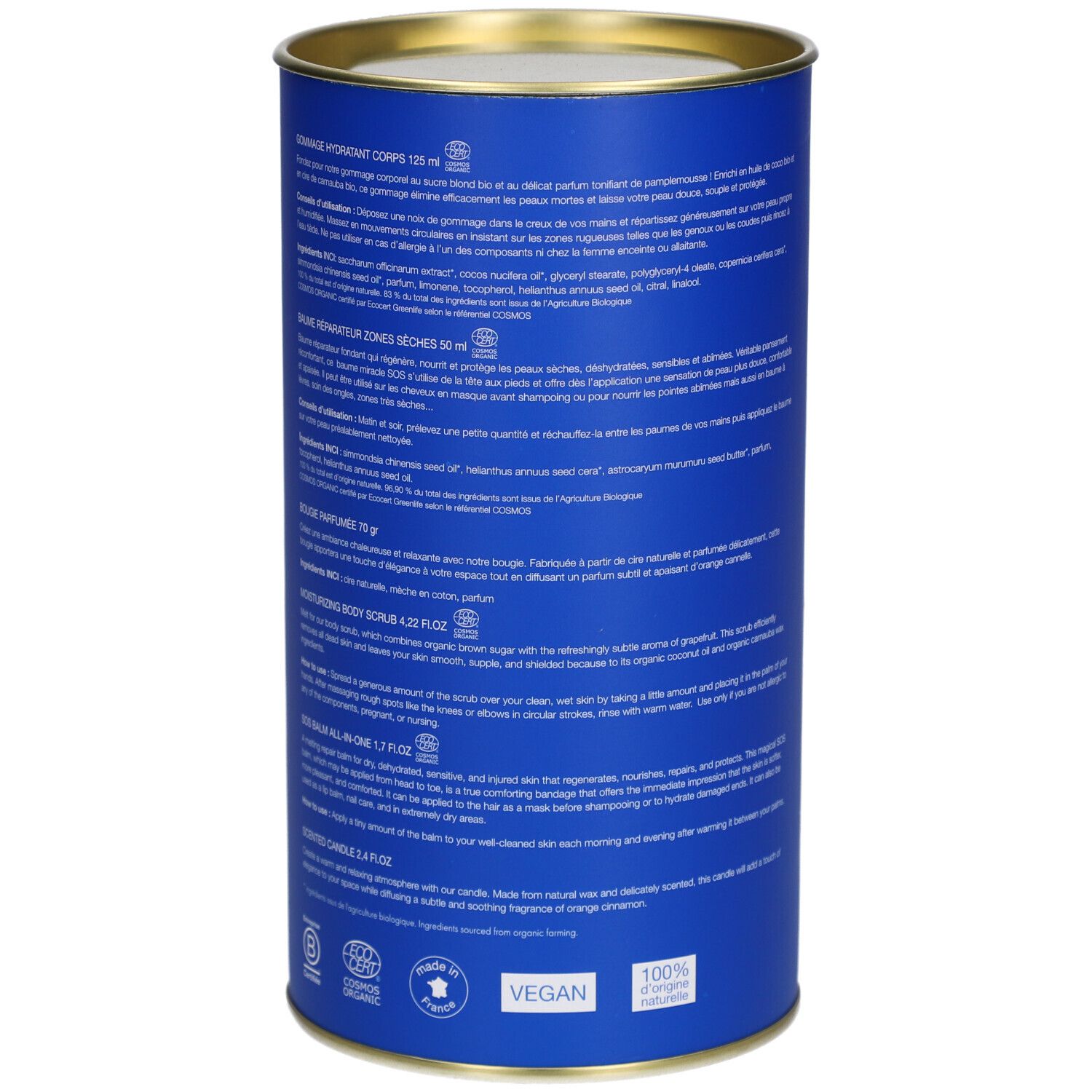 MINIMALISTE Coffret Gourmand Corps