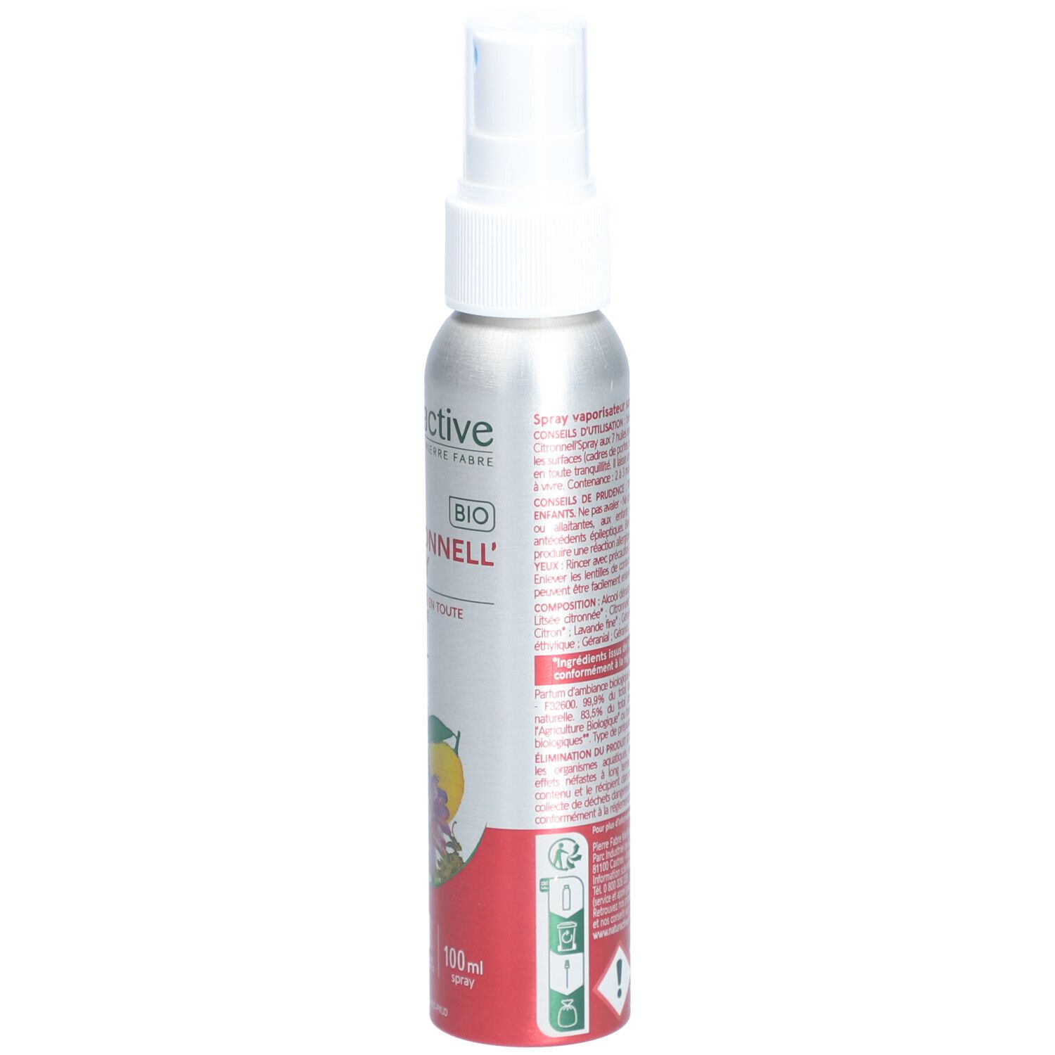 Naturactive - Citronnell' Spray Bio 7 Huiles Essentielles
