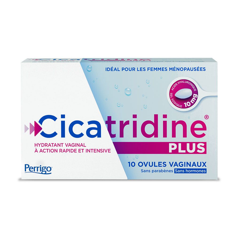 Cicatridine - 10 Vaginale Ovules - Droogt de vagina uit en bevordert de genezing