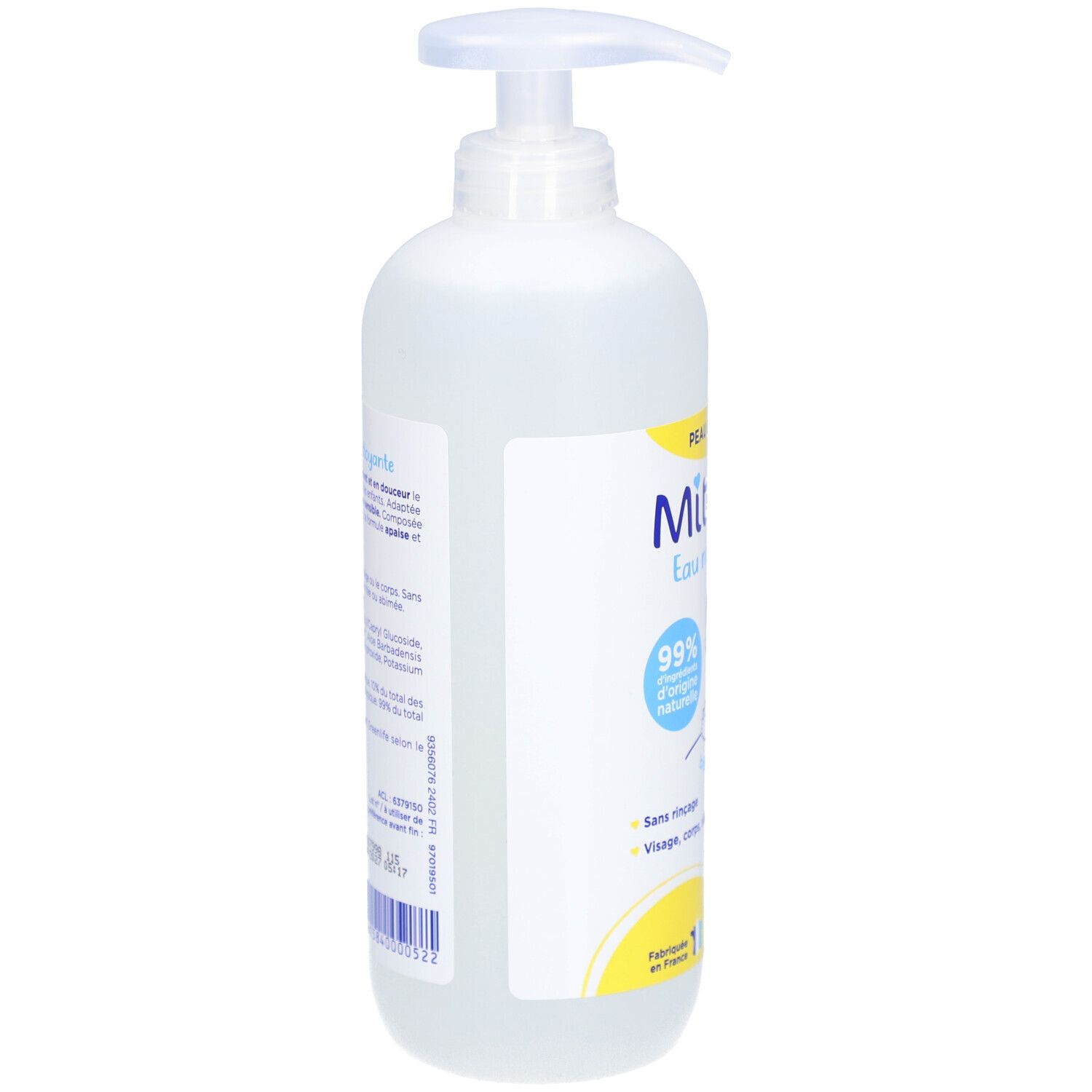 Mitosyl No-rinse reinigingswater voor de normale huid vanaf de geboorte