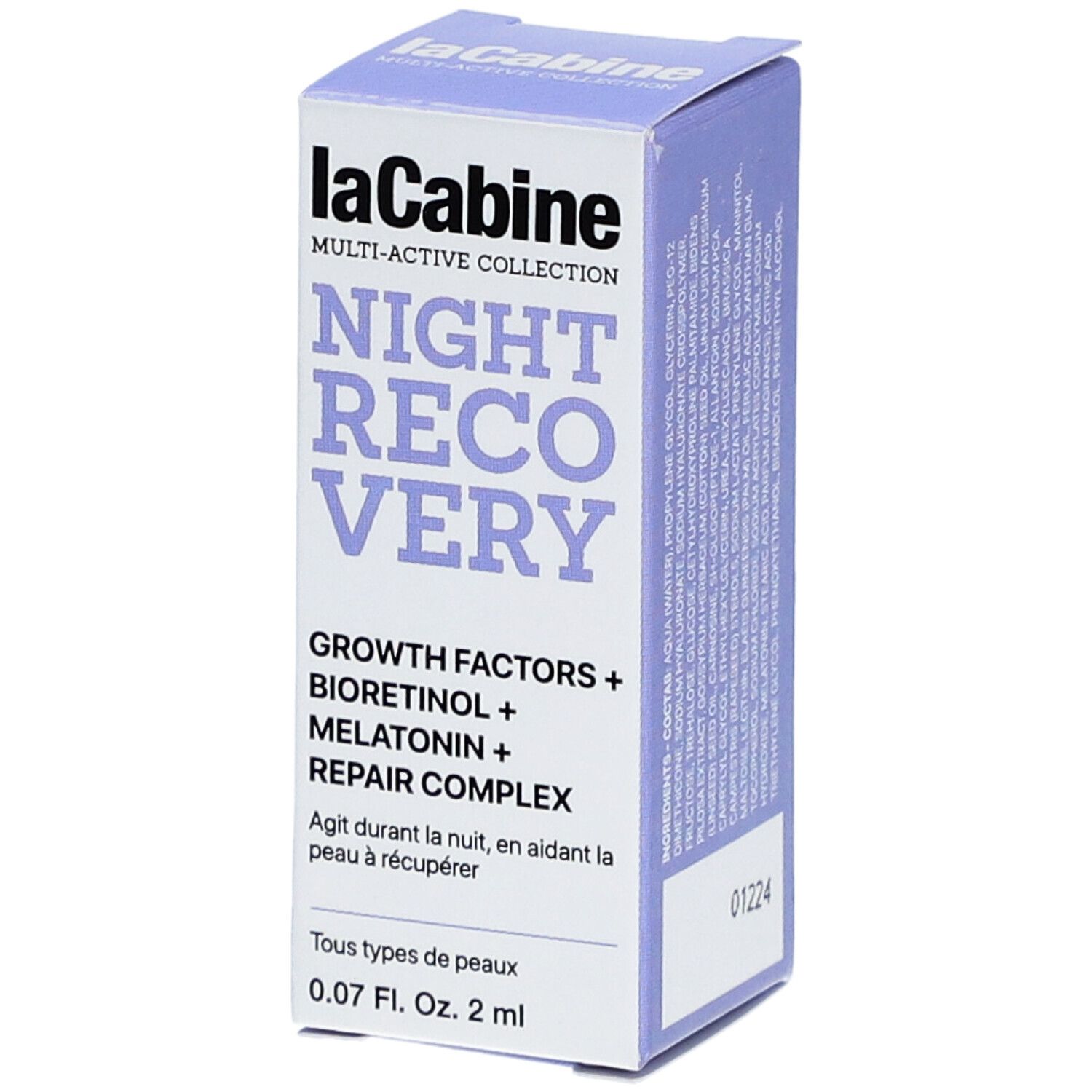 LaCabine® Night Recovery Growth Factors + Bioretinol + Melatonin + Repair Complex