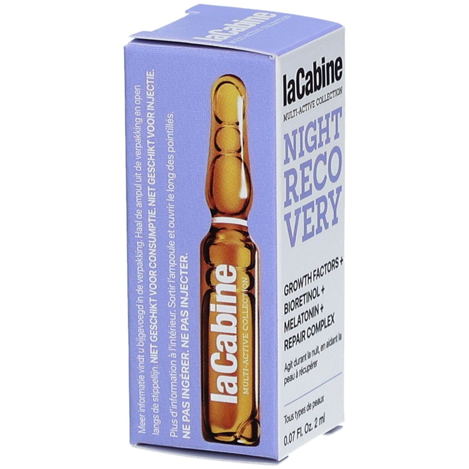 LaCabine® Night Recovery Growth Factors + Bioretinol + Melatonin + Repair Complex