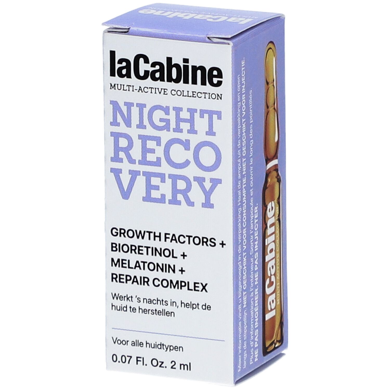 LaCabine® Night Recovery Growth Factors + Bioretinol + Melatonin + Repair Complex