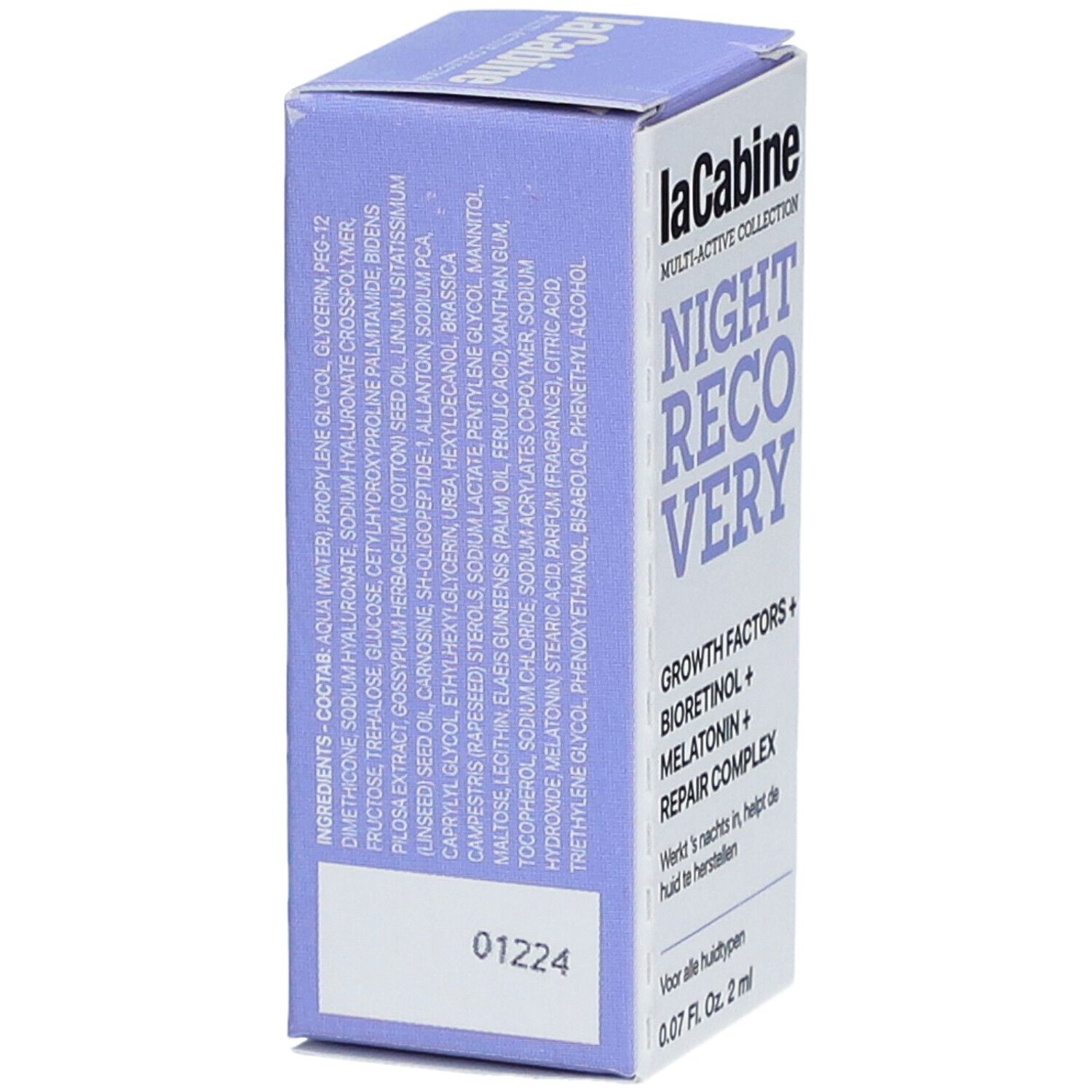 LaCabine® Night Recovery Growth Factors + Bioretinol + Melatonin + Repair Complex