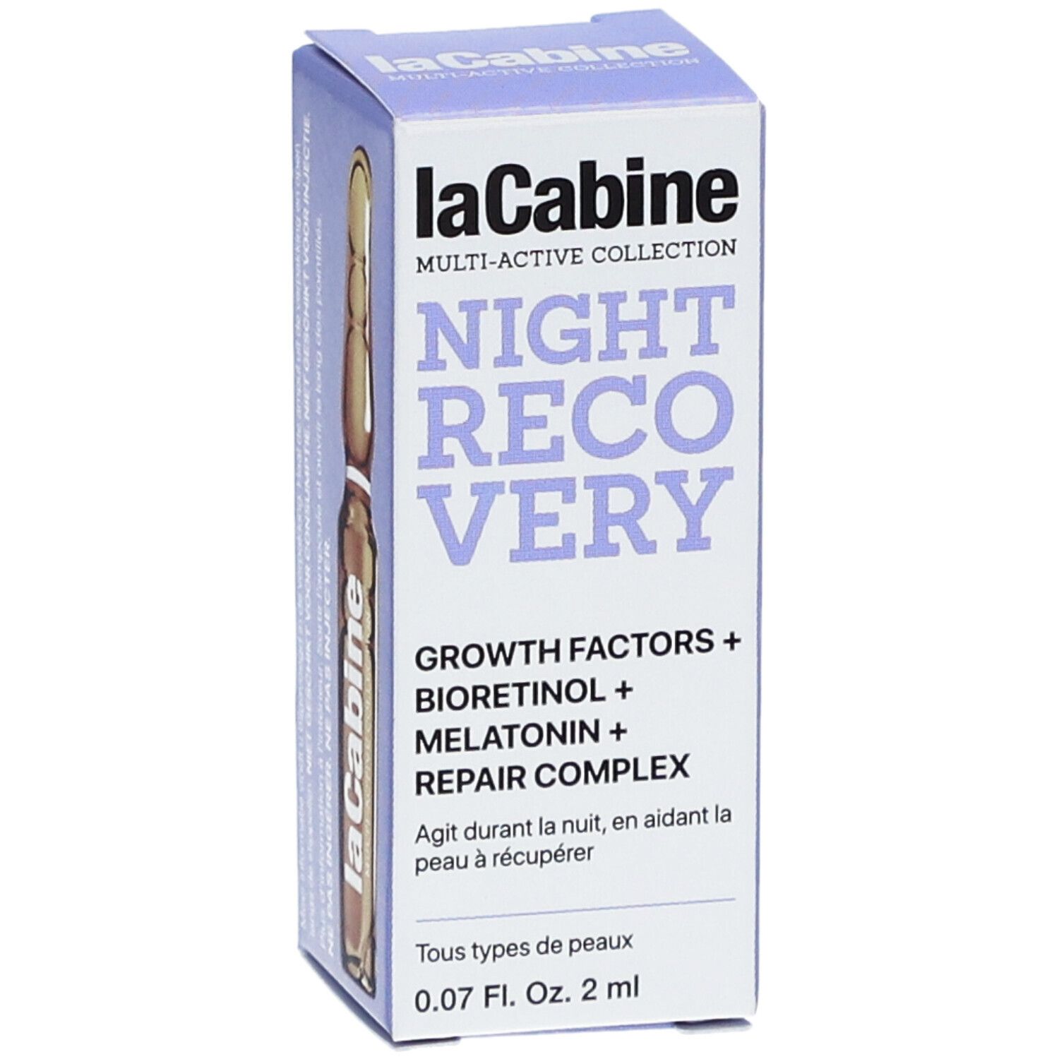 LaCabine® Night Recovery Growth Factors + Bioretinol + Melatonin + Repair Complex