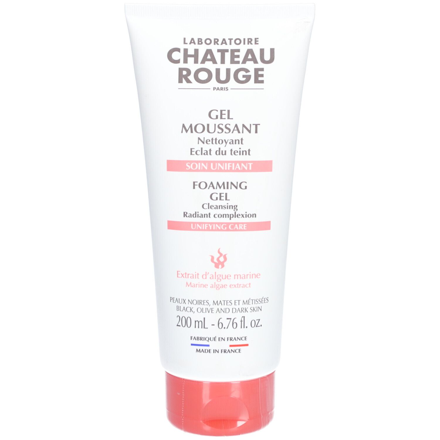 Laboratoire Château Rouge Schuimende Gel Unificerende Verzorging