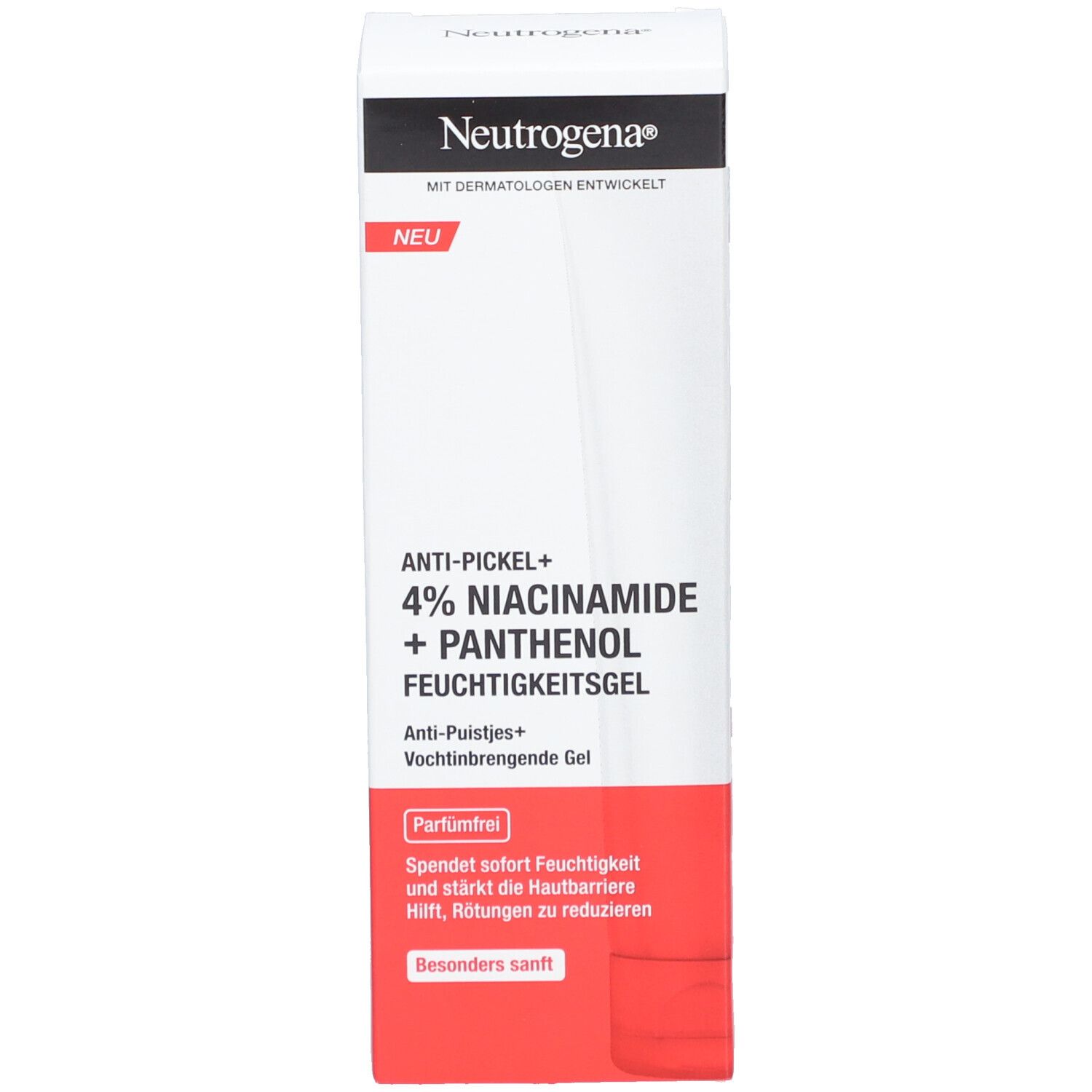 Neutrogena Gel Hydratant Anti-Boutons+ avec 4% Niacinamide et Panthénol