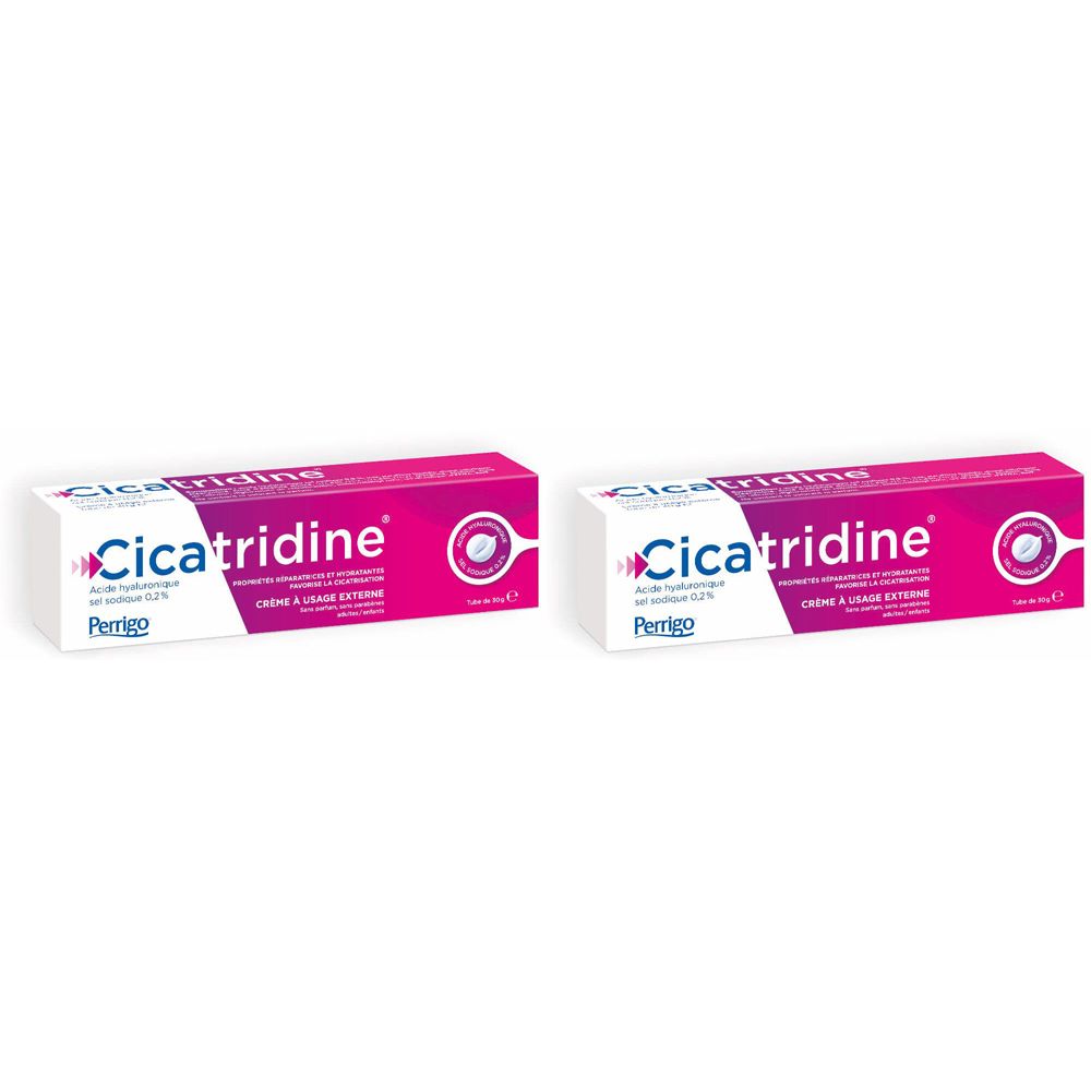 Cicatridine - Crème favorisant la cicatrisation à l'Acide Hyaluronique