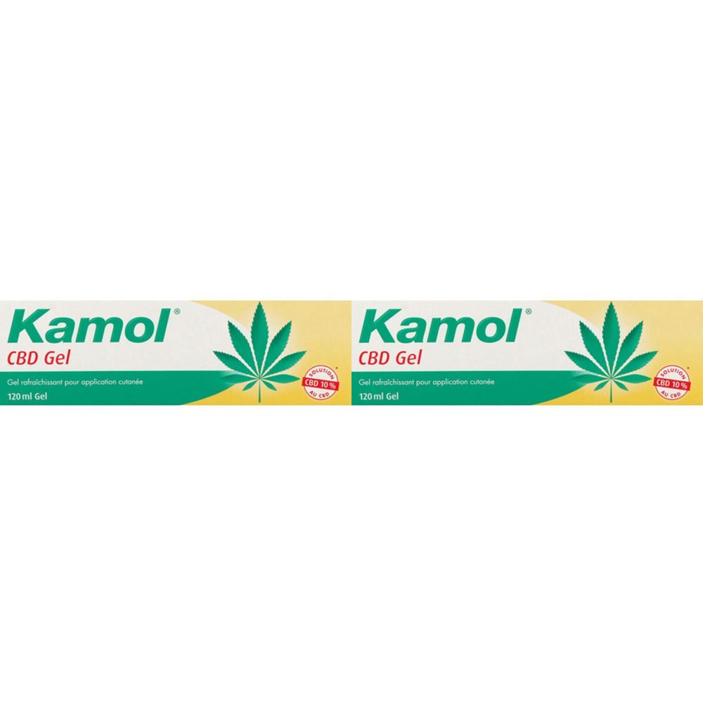 Kamol CBD Gel | Gel rafraîchissant