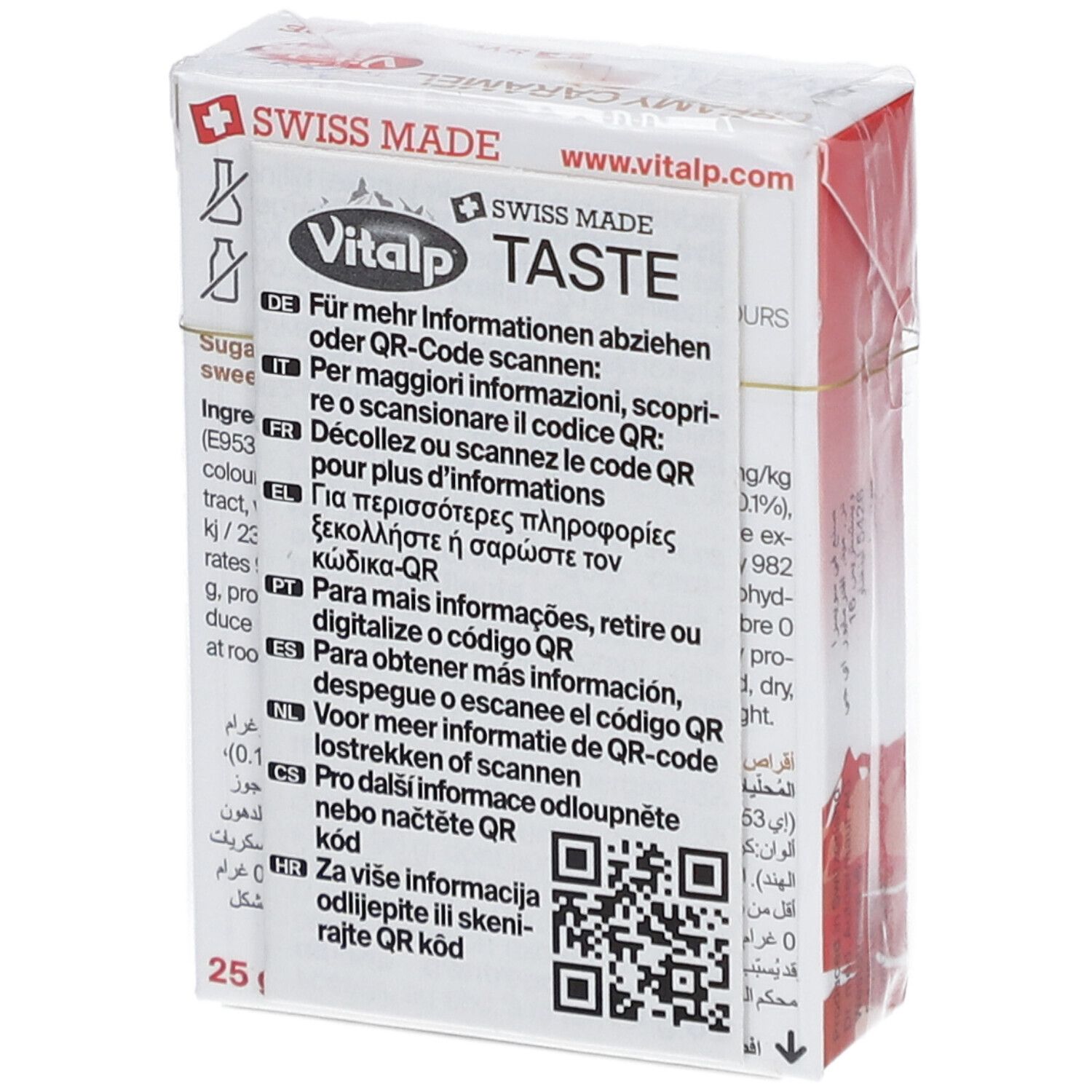 VITALP BONBON SS CARAMEL 25G