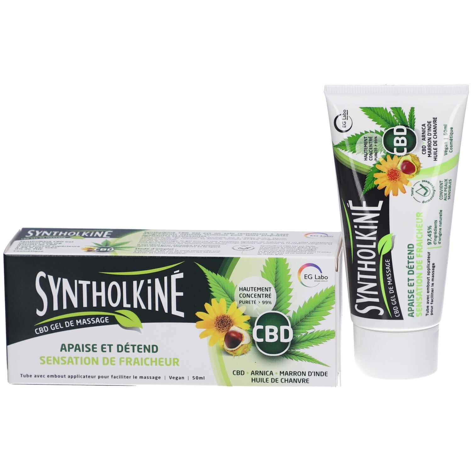 SyntholKiné CBD Massage Gel
