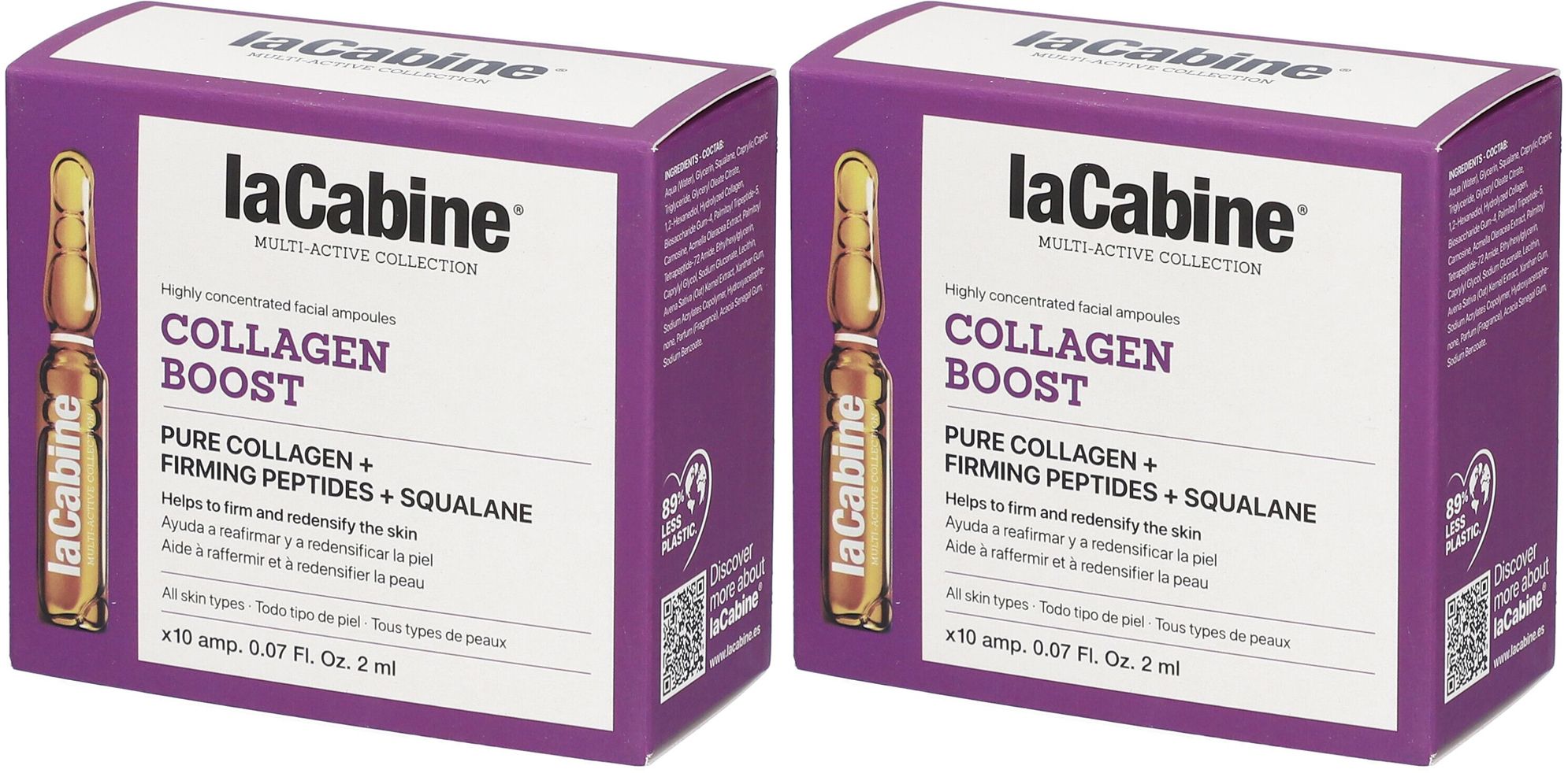 laCabine® COLLAGEN BOOST AMPOULES x2