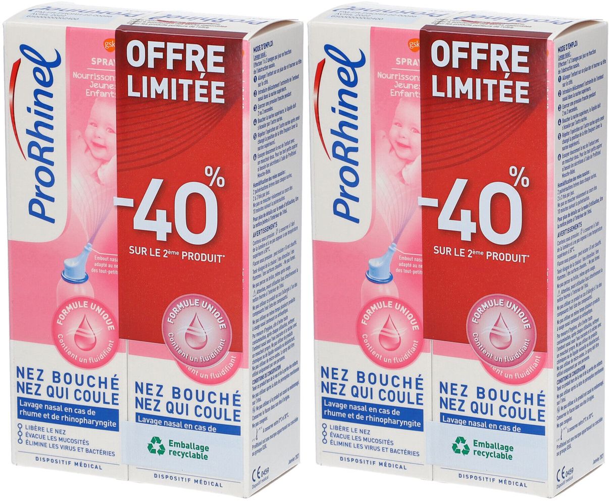 ProRhinel® Spray Nourrissons - Jeunes Enfants x2