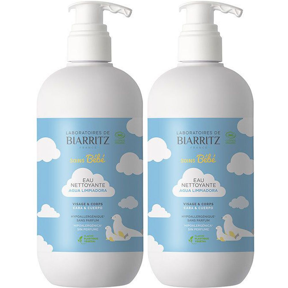 LDBIARRITZ BB EAU NETTOYANTE 500ML x2