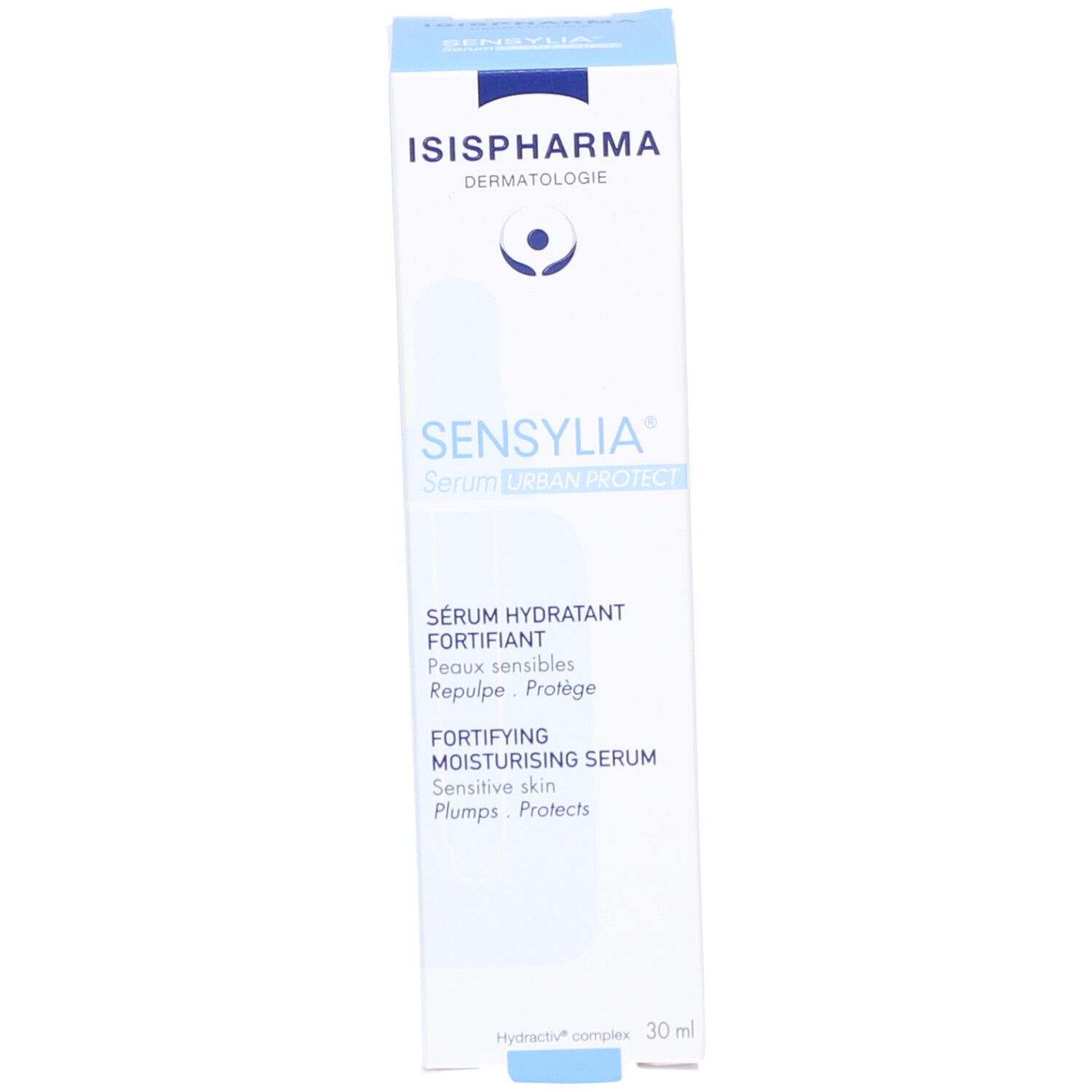 Verpakking. ISISPHARMA Sensylia Serum Urban Protect. 30 ml.