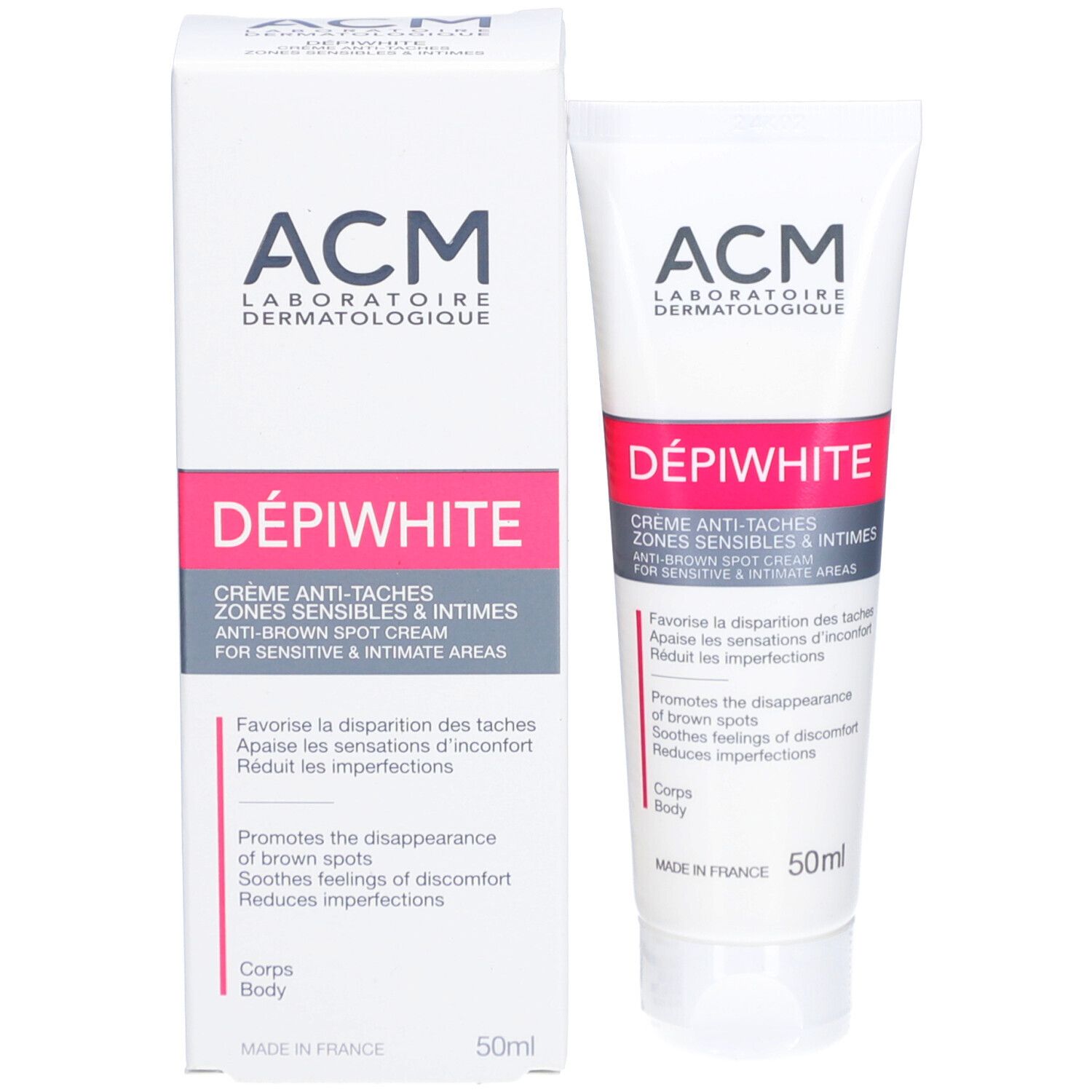 DEPIWHITE Crème Anti-Tâches Zones Sensibles & Intimes