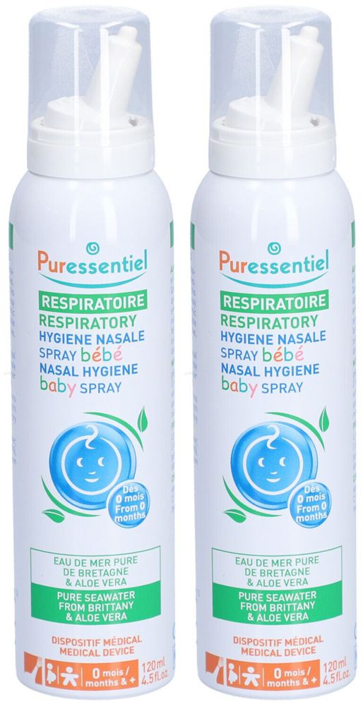 Puressentiel Ademhaling Baby Neusspray met Aloë Vera