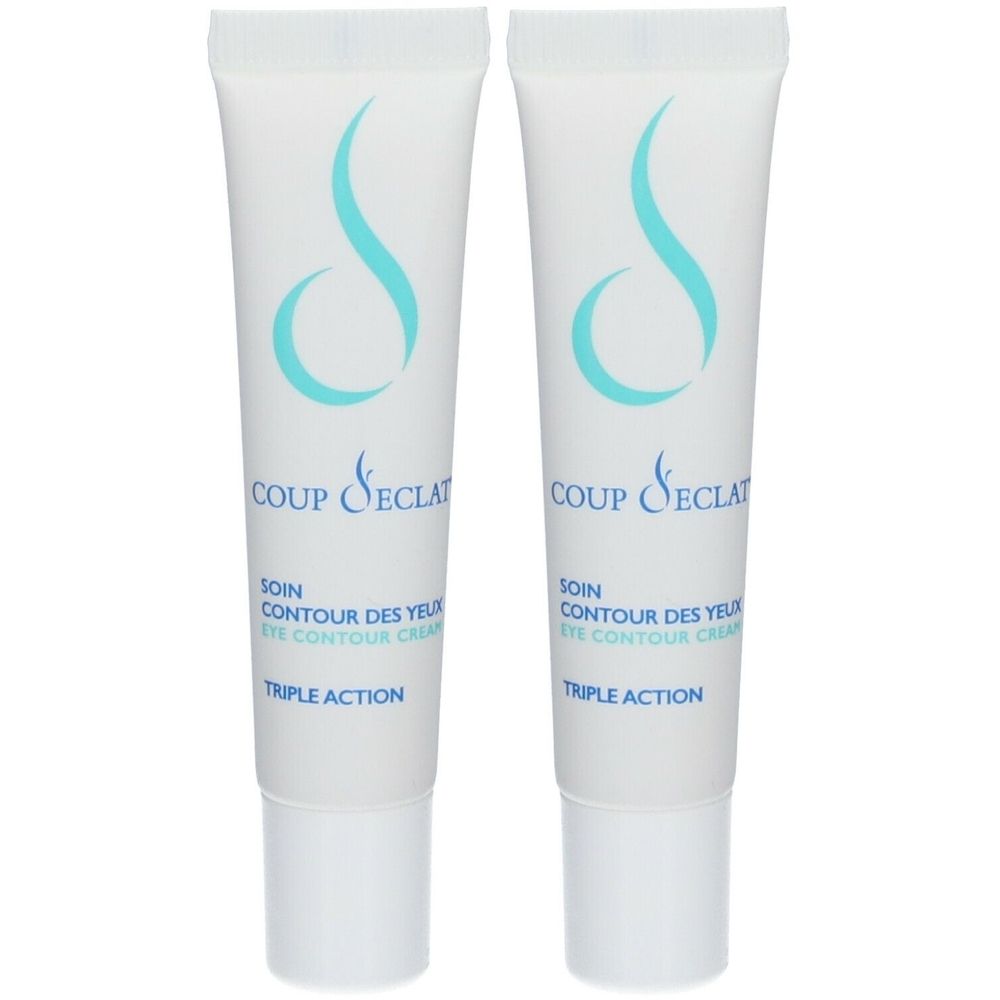 COUP D'ECLAT SOIN CONTOUR DES YEUX - Crème triple action pour le contour des yeux.  - tube