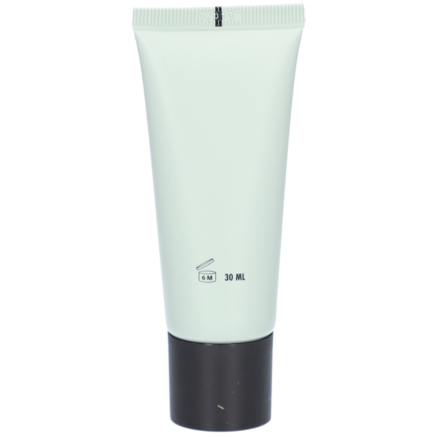 Dos du tube de crème. Imprimé: 6M, 30 ml.