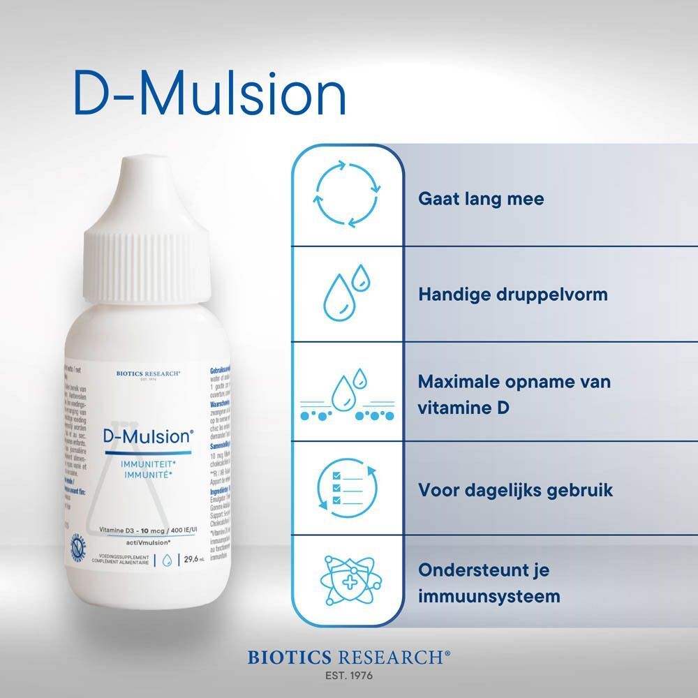 D-Mulsion: Uw dagelijkse vitamine D voor fitheid.