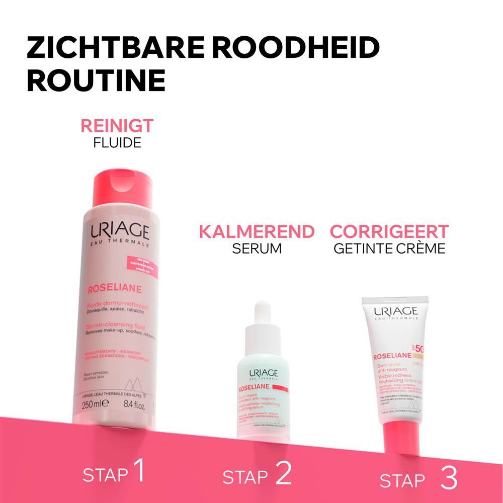 Huid met roodheid. TLR2 Regul logo. Beperkt irritaties. Microbiome barrière.