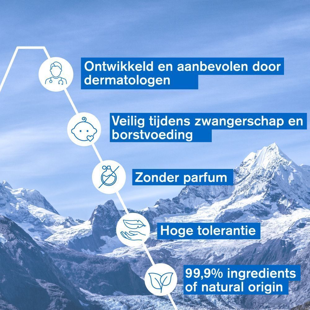 Fles URIAGE Bariéderm-CICA-HUILE. Tekst: Ontwikkeld en aanbevolen door dermatologen.