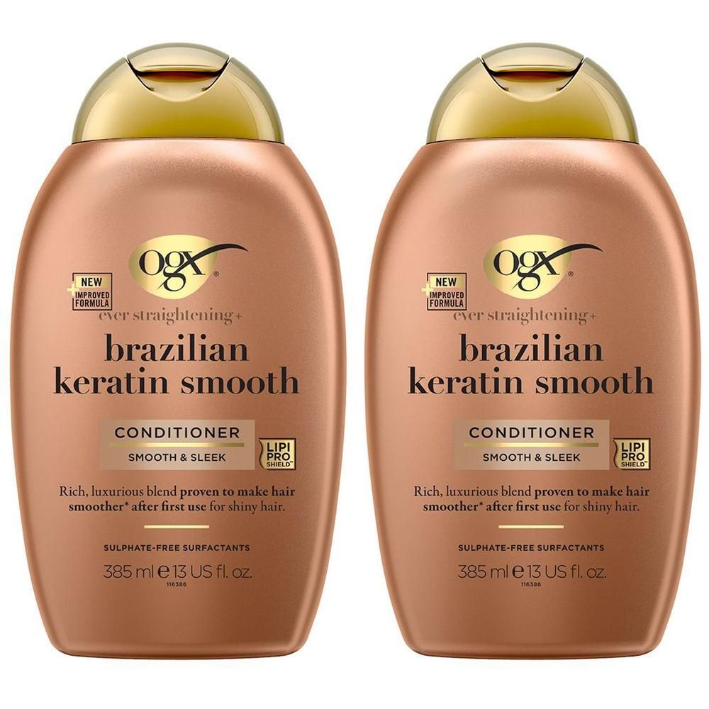 Ogx Ever Straightening+ Braziliaanse Keratine Gladmakende Conditioner
