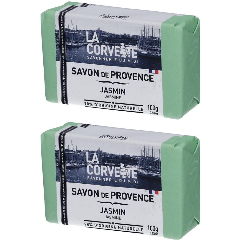 LA CORVETTE Savon de Provence Jasmin