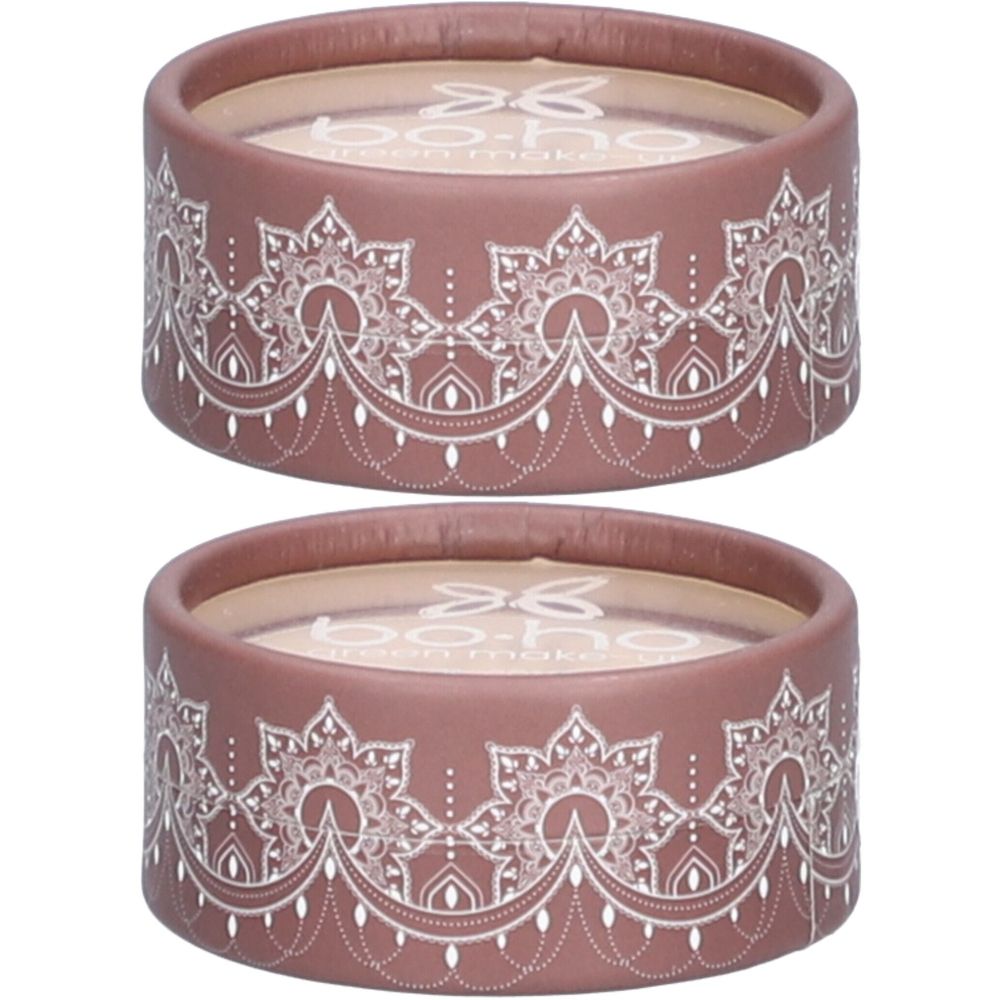 BOHO GREEN PDR COMP BEIGE DORE 03 x2