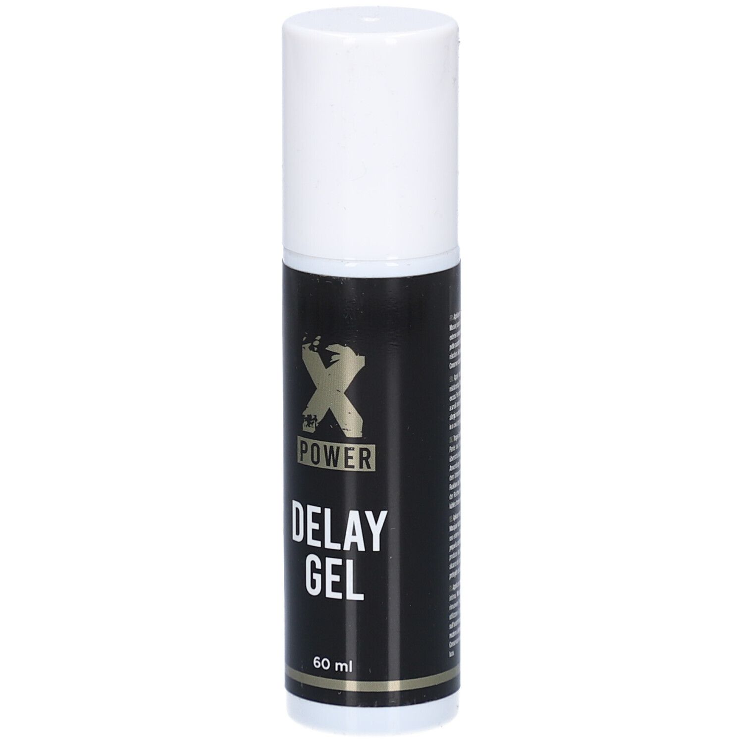 Xpower Delay Gel flesje met 60 ml inhoud.