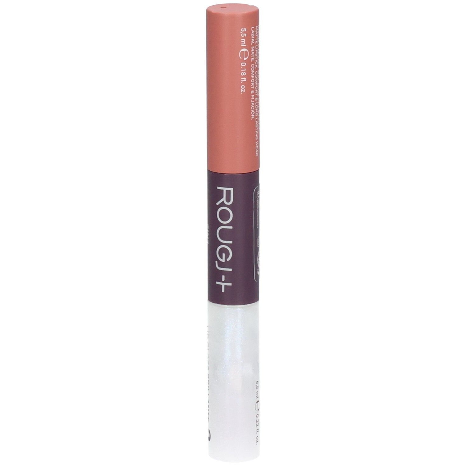 Rouge J+ rouge à lèvres mat et brillant. 5,5 ml.