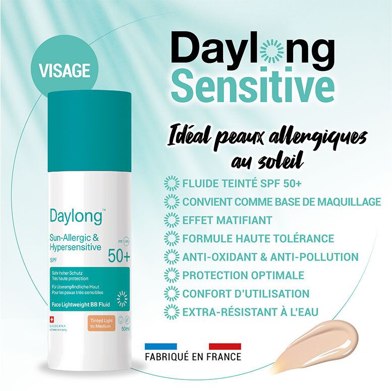 DAYLONG getinte gezichtsvloeistof SPF 50+.