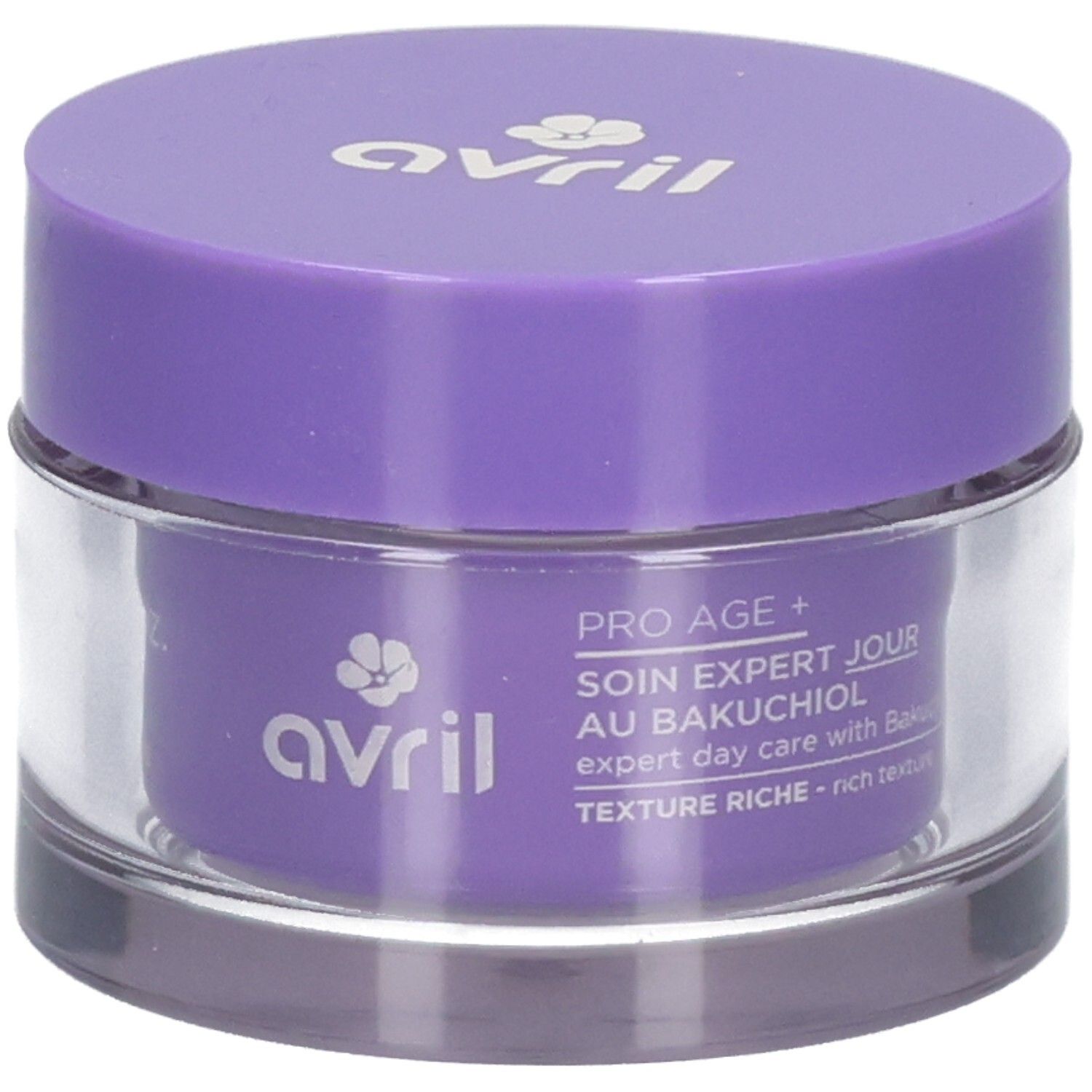 Pot Avril PRO AGE + SOIN EXPERT JOUR AU BAKUCHIOL.