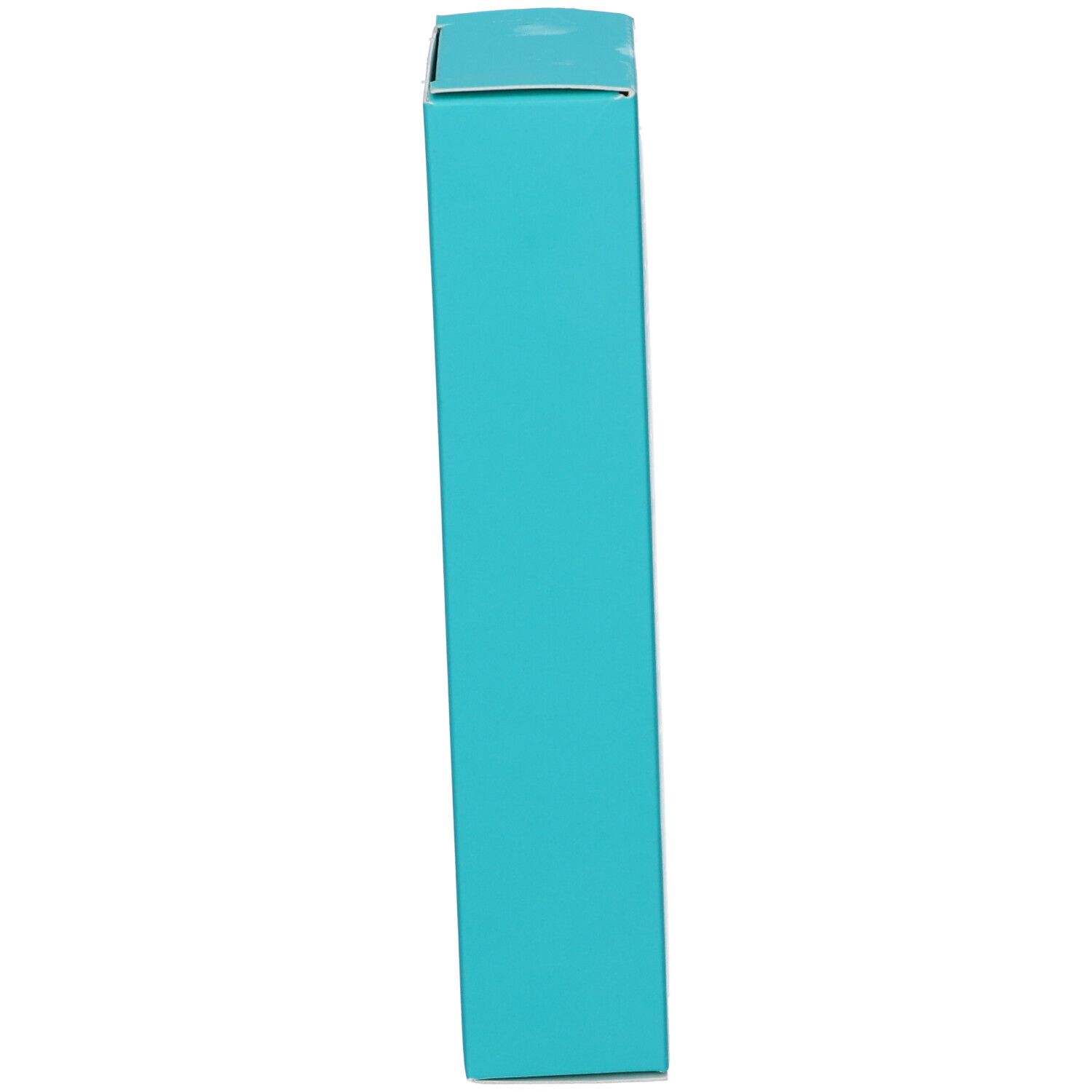 Zijaanzicht van de turquoise Moroccanoil Treatment verpakking.