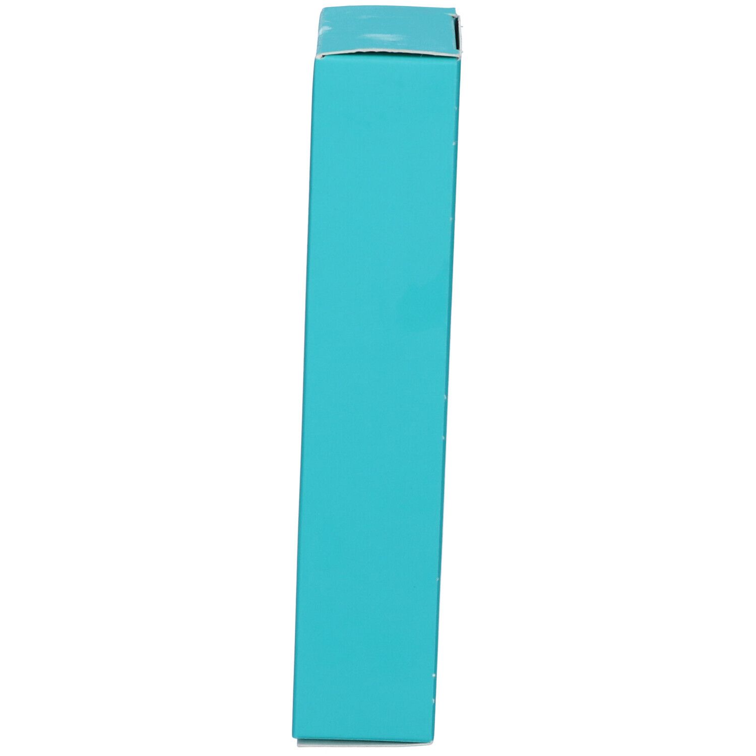 Zijaanzicht van de turquoise Moroccanoil Treatment verpakking.