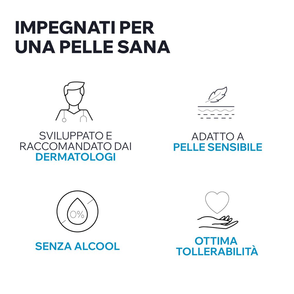 Ingrédients : Pietra d'Allume, Olio di Mandorle Dolci, Acqua Termale di Uriage. Texte.