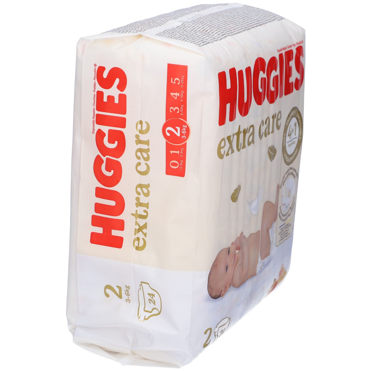 Huggies Extra Care Luiers Maat 2