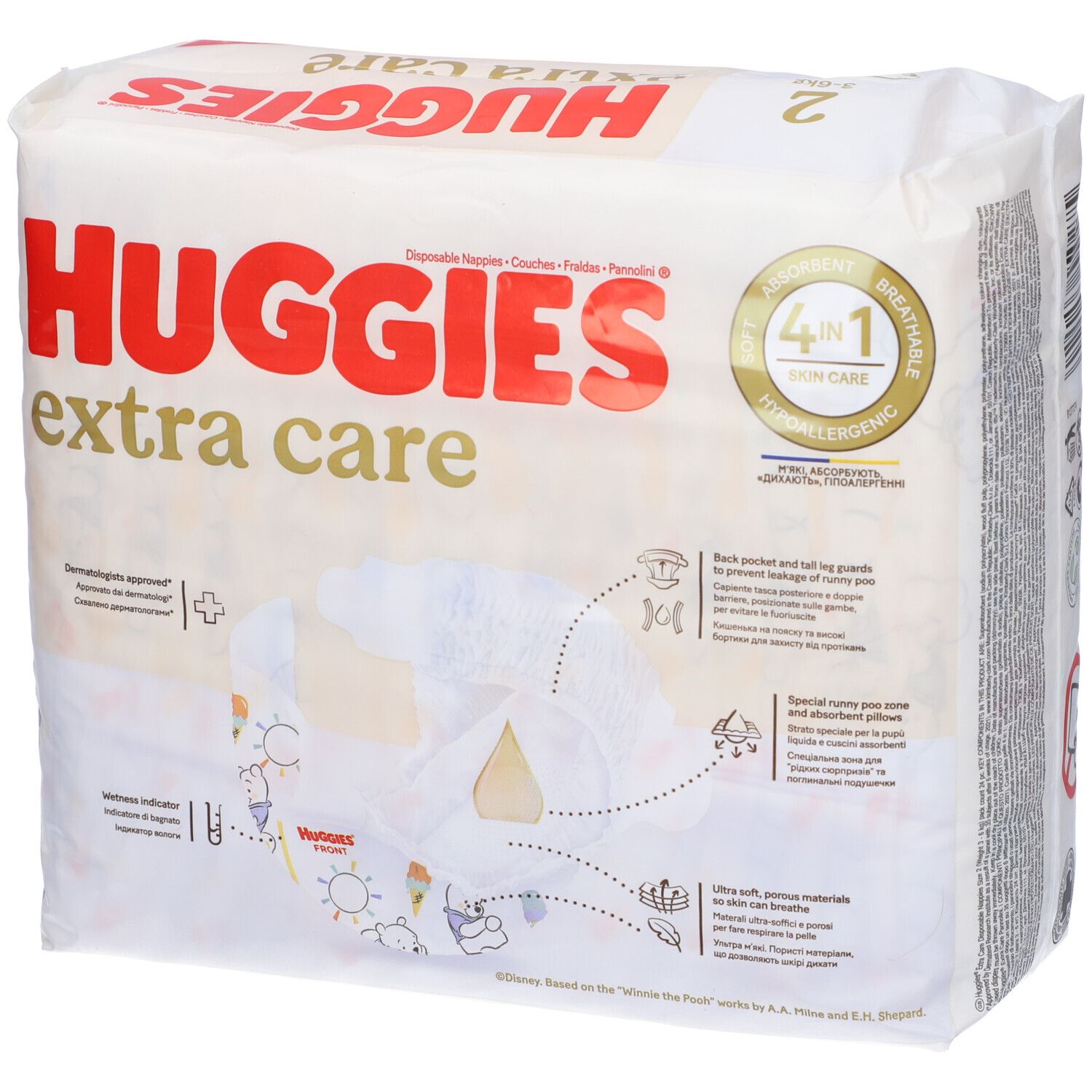 Huggies Extra Care Luiers Maat 2