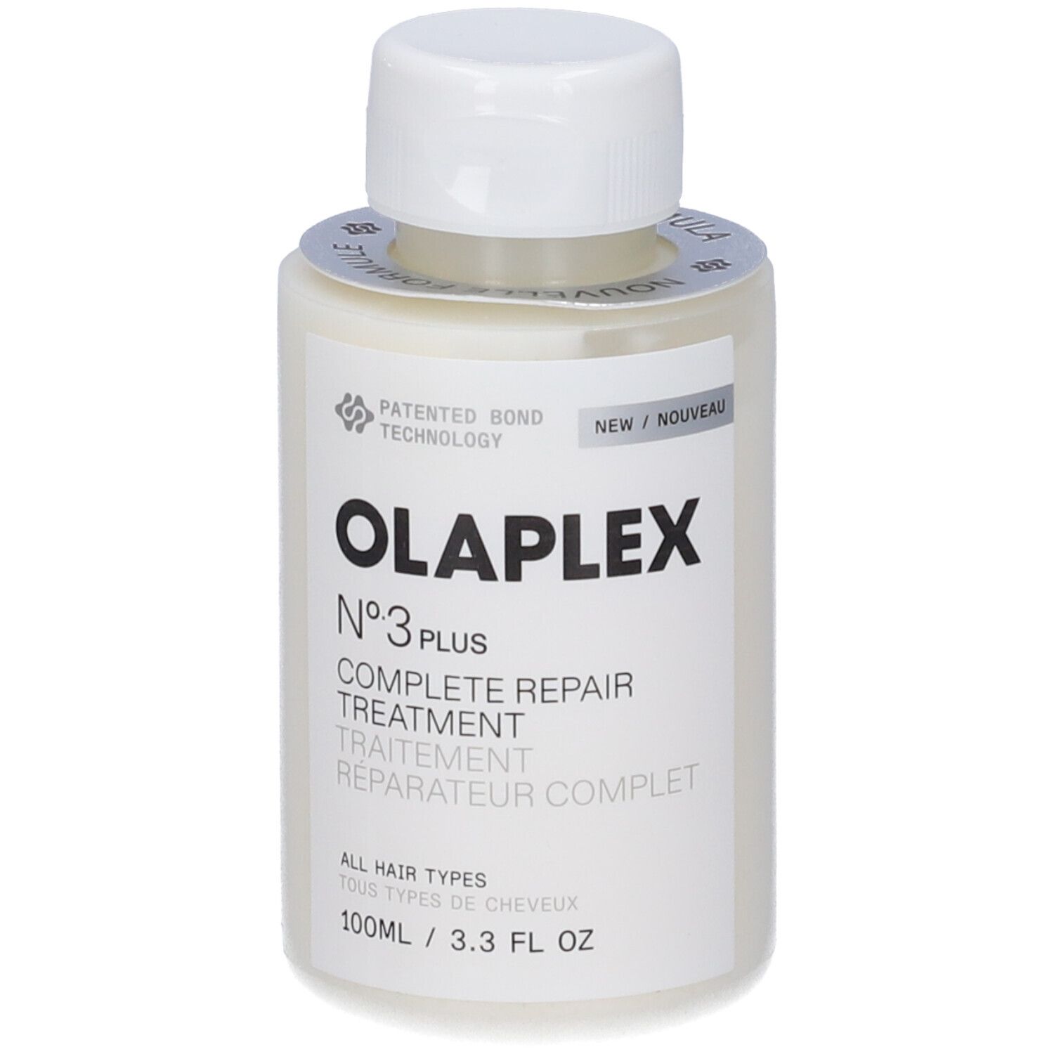 Bouteille Olaplex N° 3 Plus Complete Repair Treatment de 100ml.