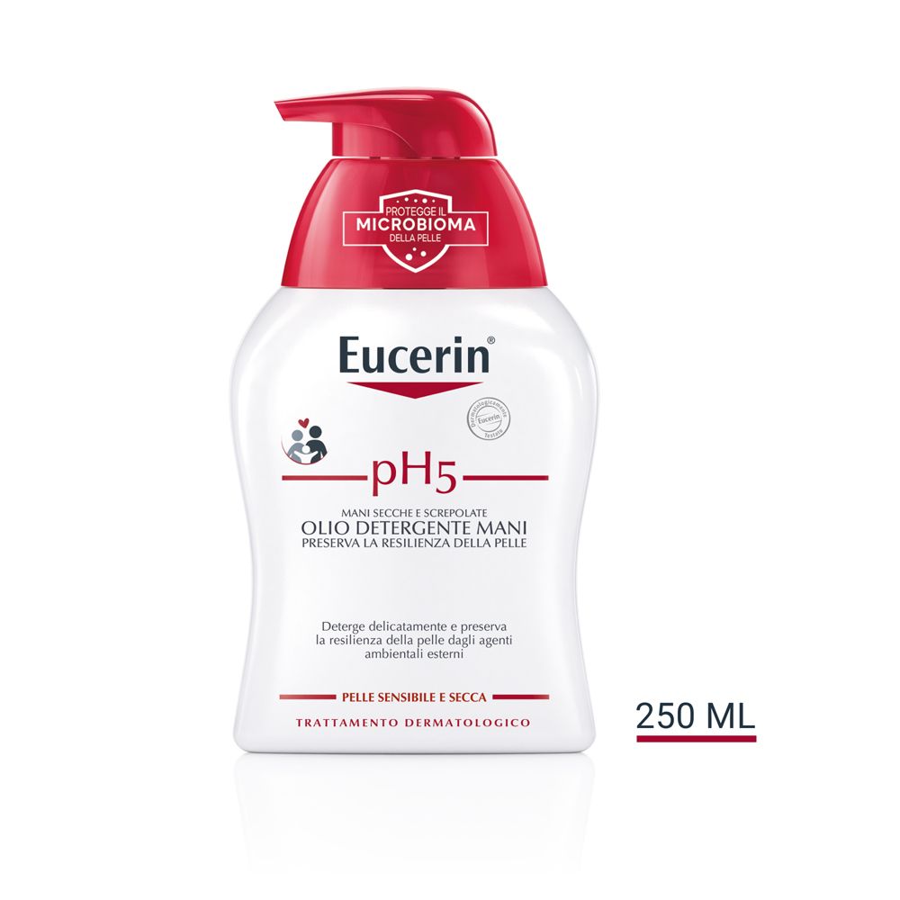 Eucerin pH5 Huile lavante mains avec distributeur, 250 ml.