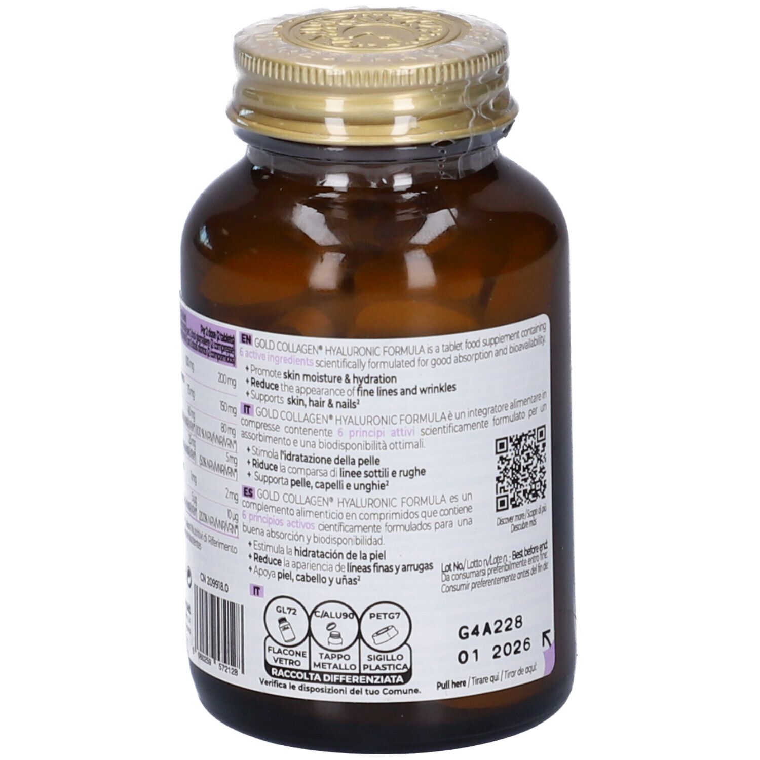 HYALURONIC FORMULA (90 tabs)