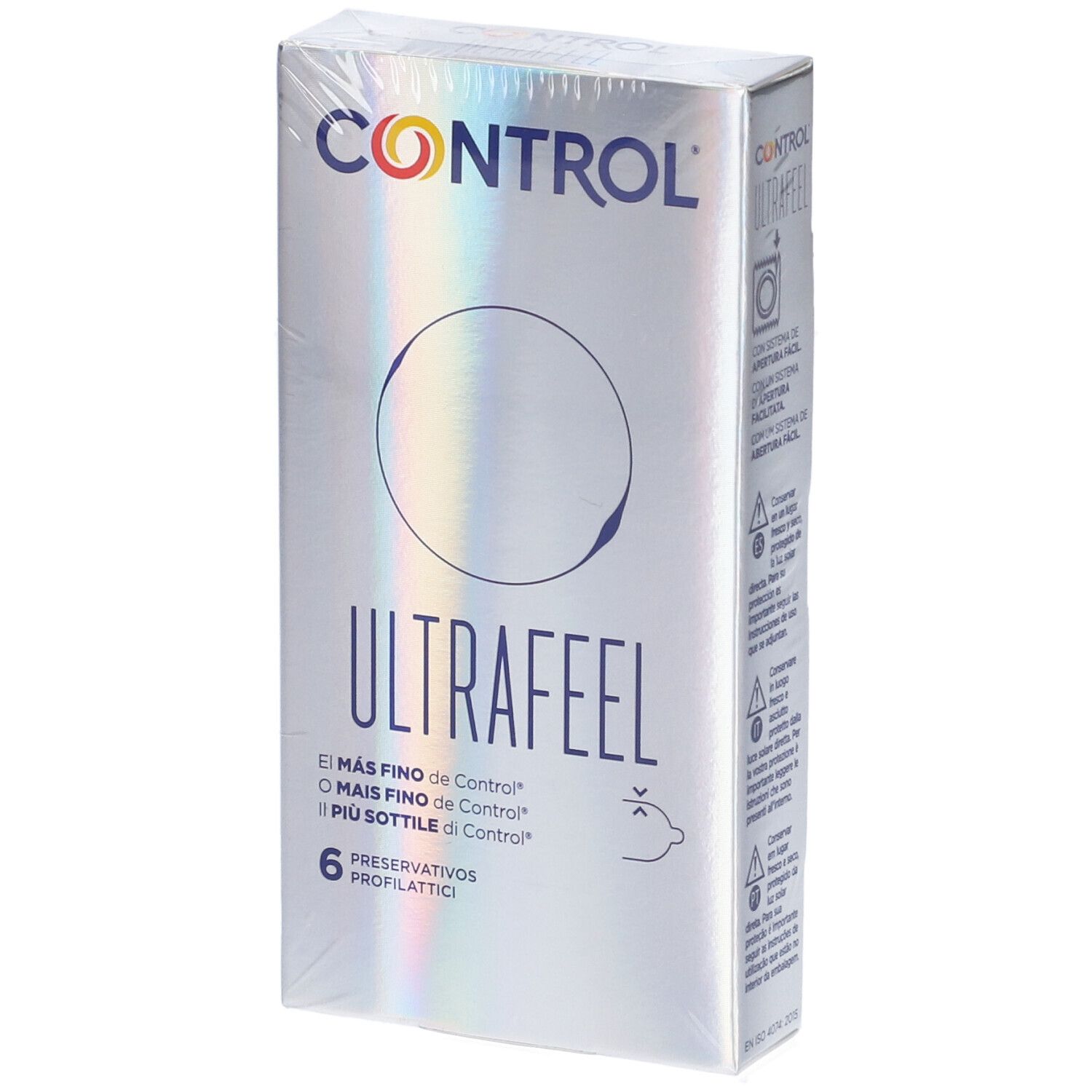 Boîte de préservatifs Control Ultra Feel, 6 unités.