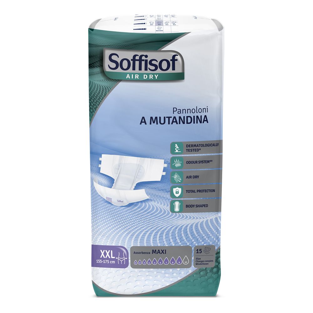 Soffisof Air Dry Luiers voor Volwassenen Maxi